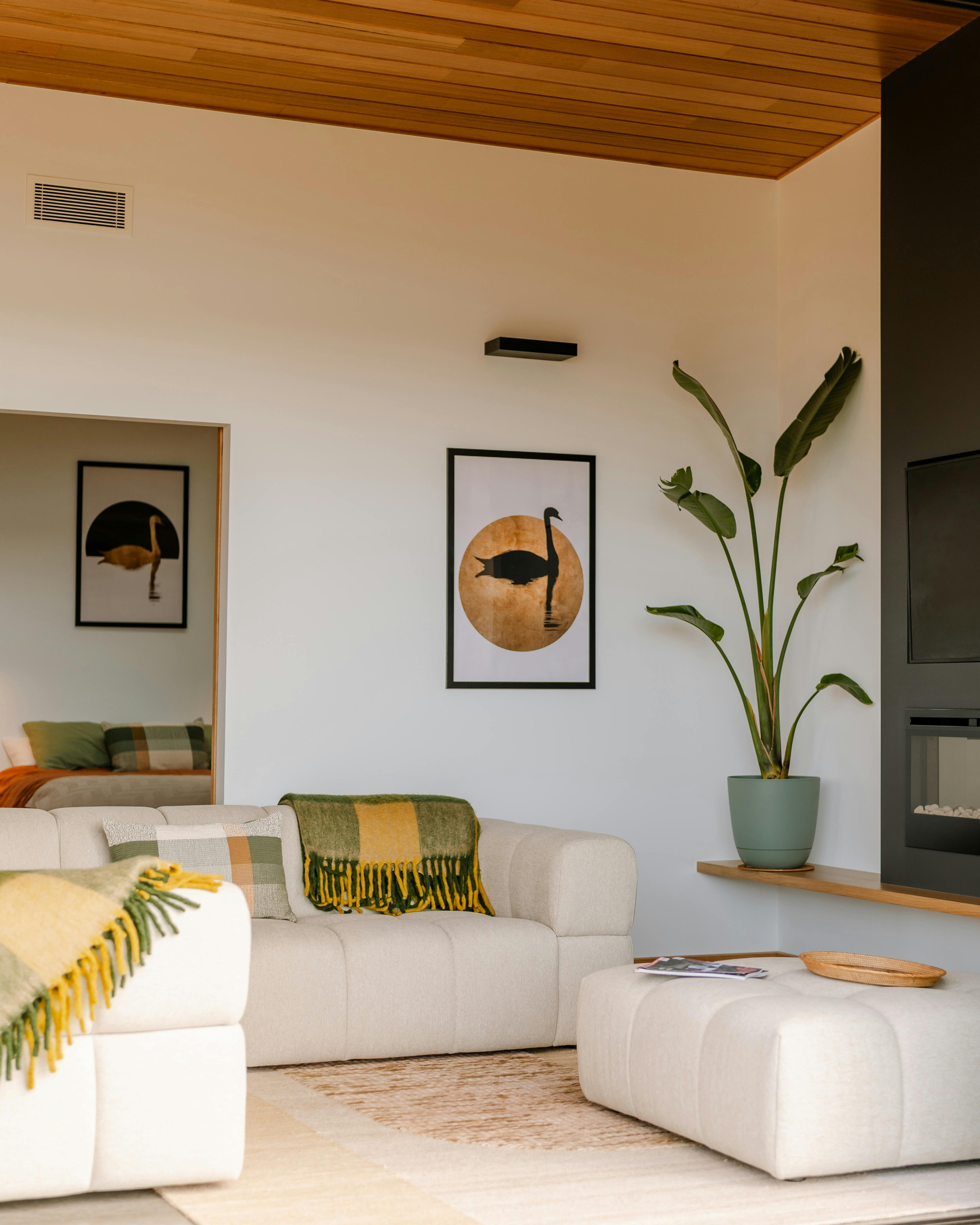 Sand Shacks relaxing decor is intentional and calming