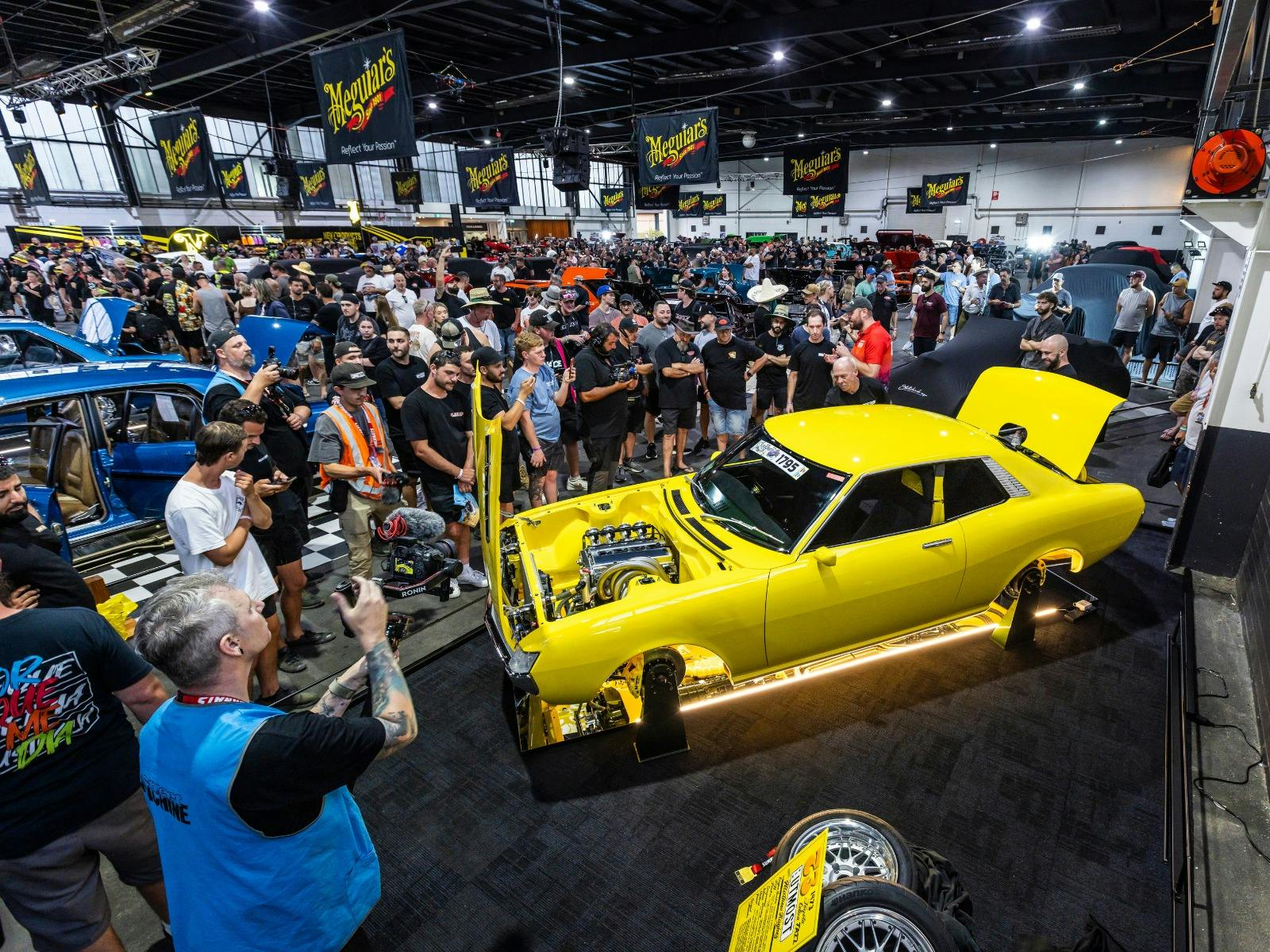 Car unveils at Summernats