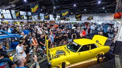 Car unveils at Summernats