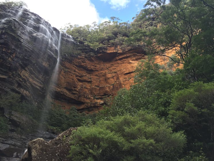 Wentworth Falls on Blue Mountains trip