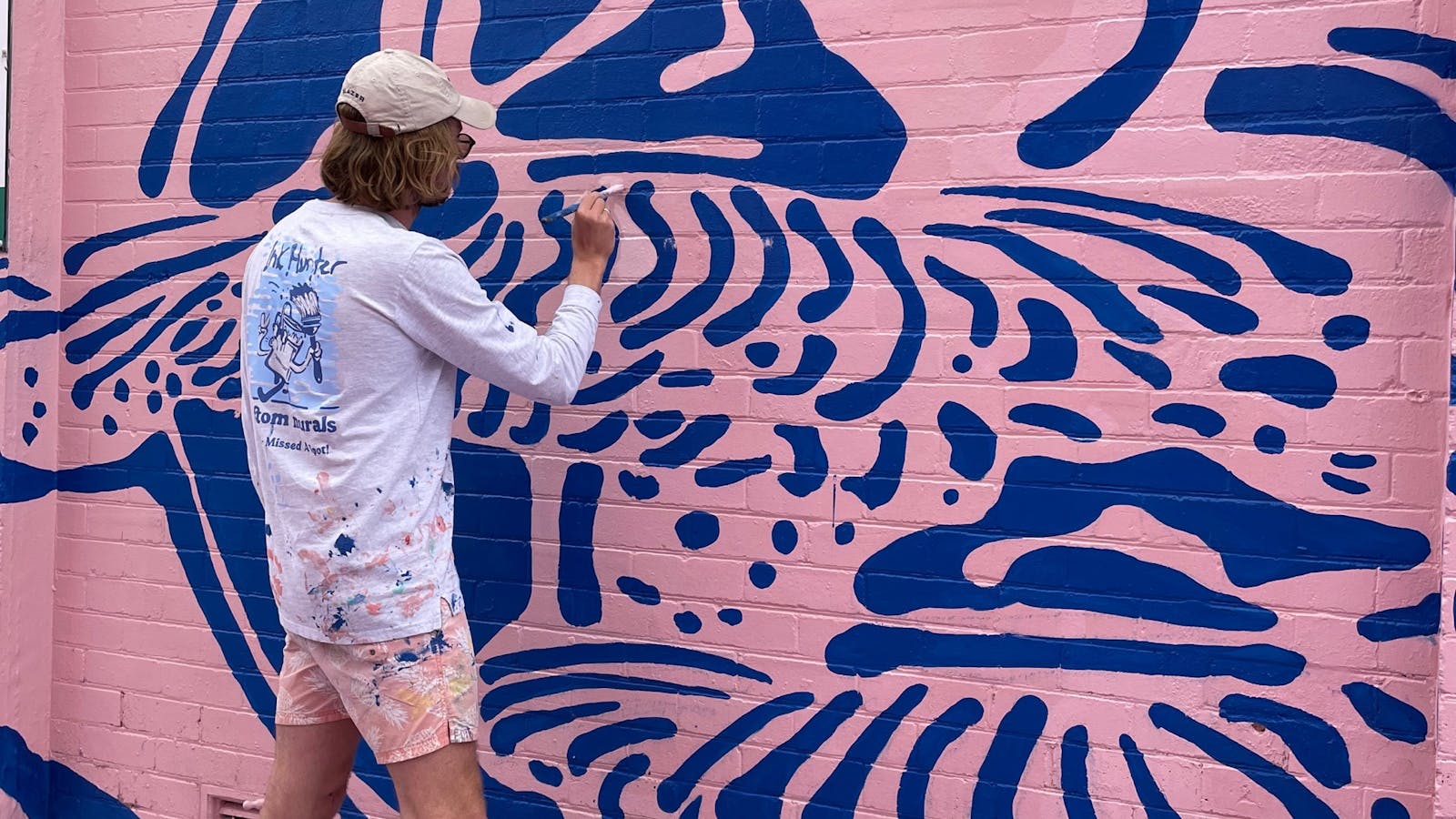 'Passing On' Mural at Preschool Lane