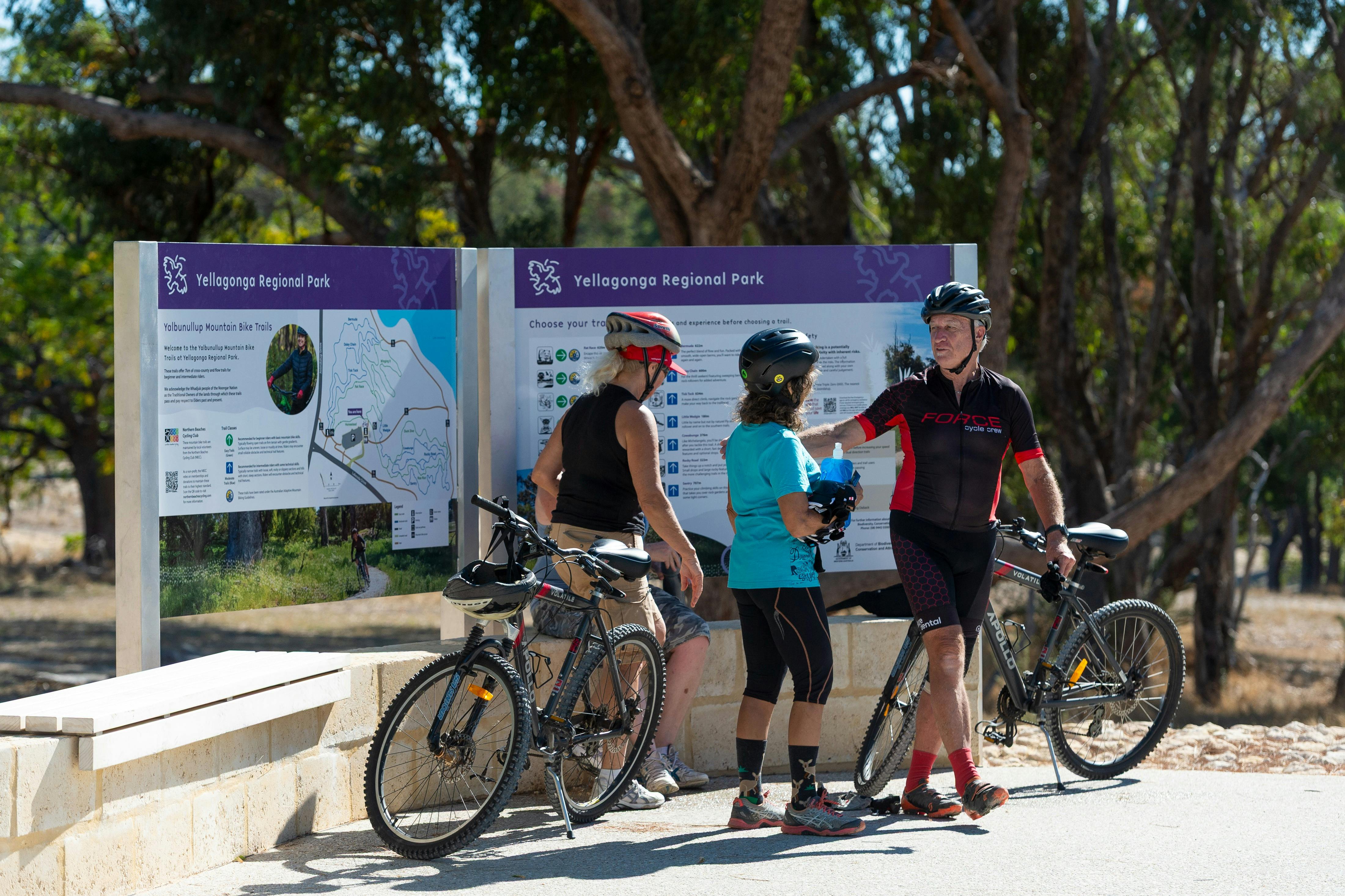 Yalbunullup Mountain Bike Trails - a 7km network of 14 cross country and flow trails