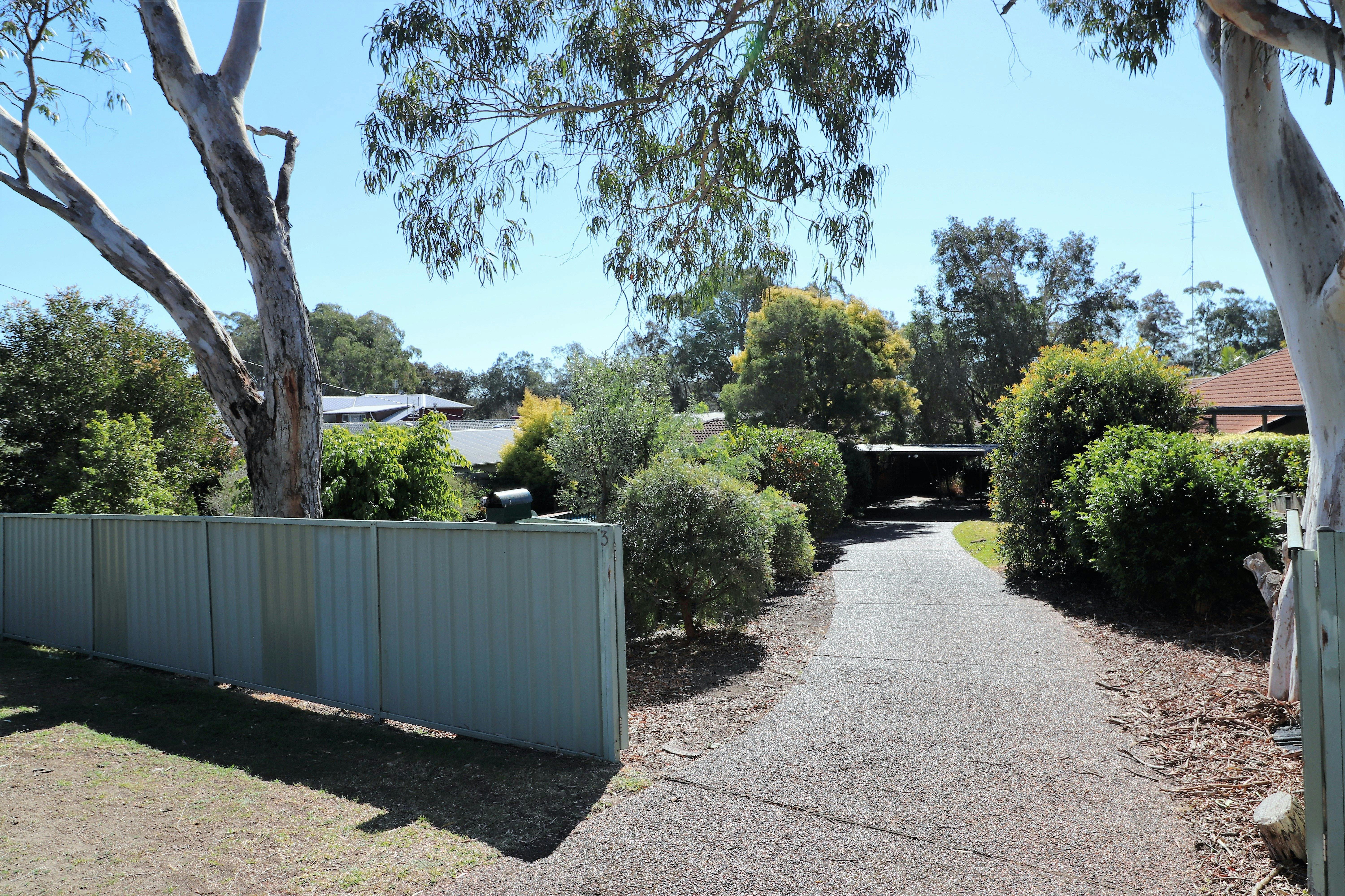 집 앞과 진입로