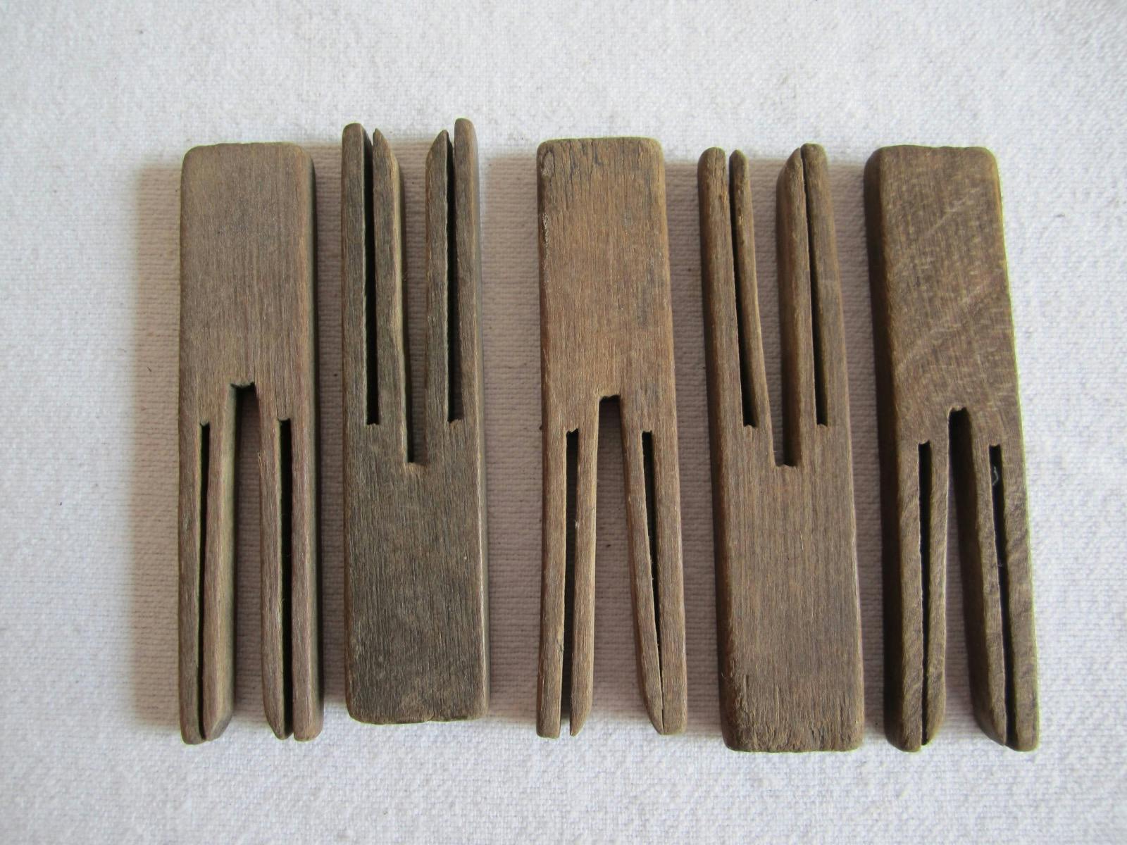 Old fashioned pegs
