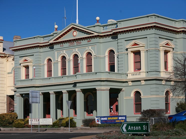 Historic Town Hall, Anson Street, Orange