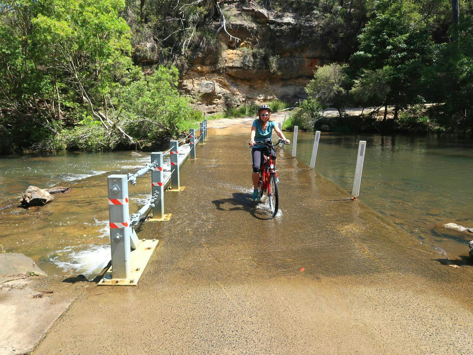 Enjoying the adventure on the Southern Highlands Cycle.