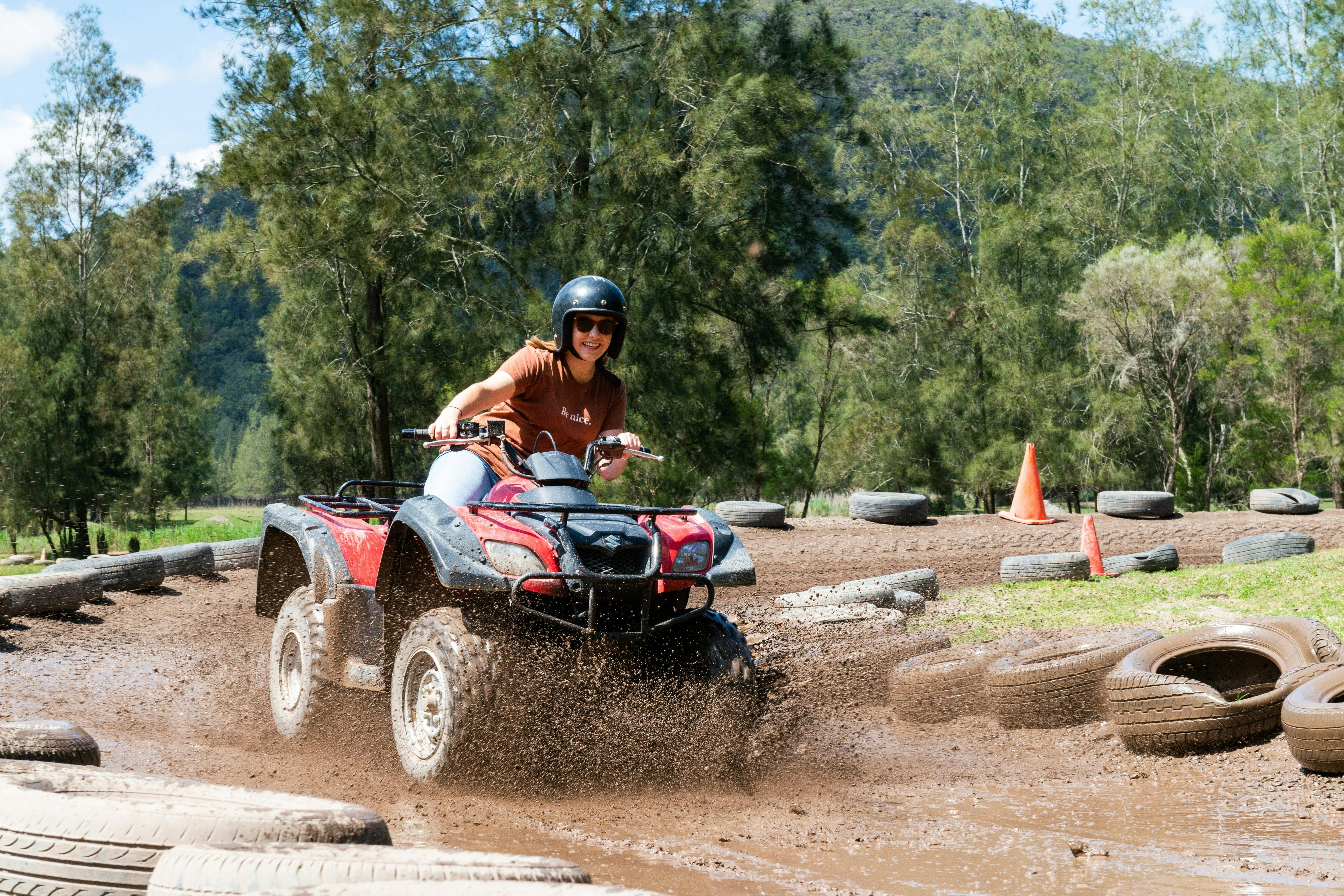 quad biking