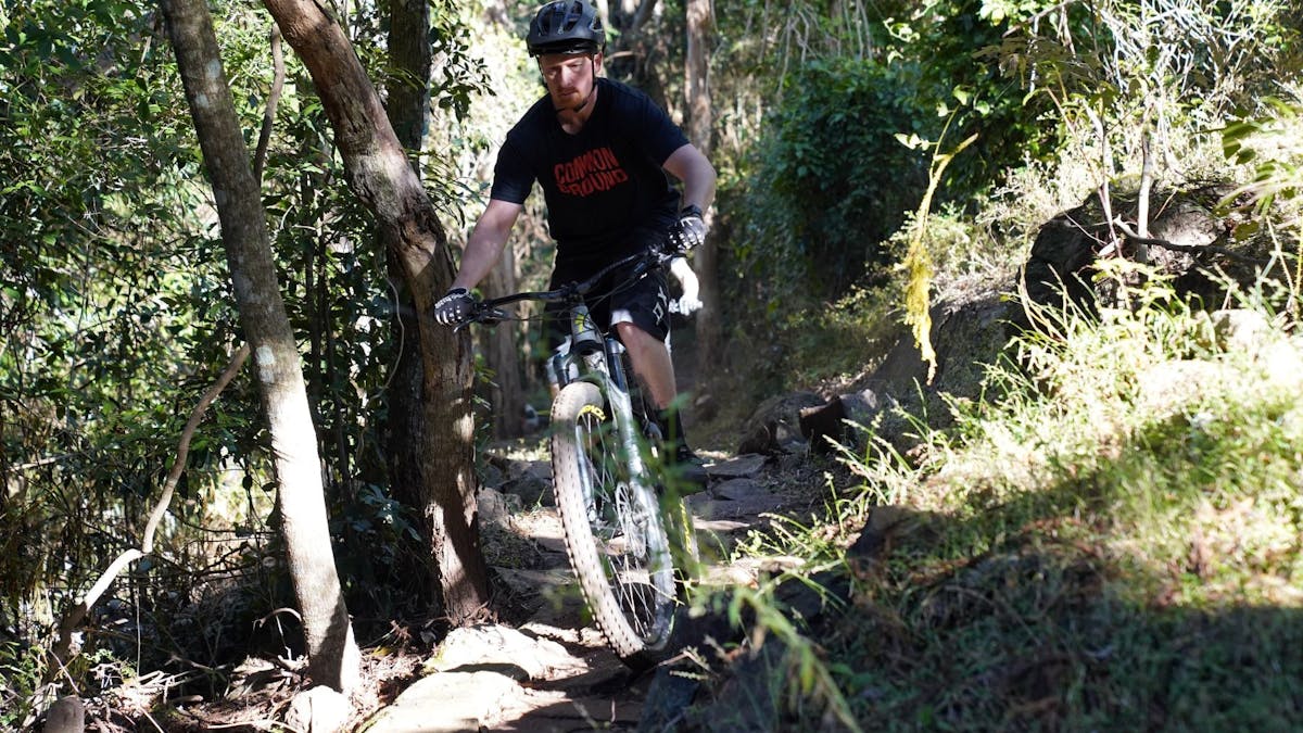 Ride the great trail through the trees