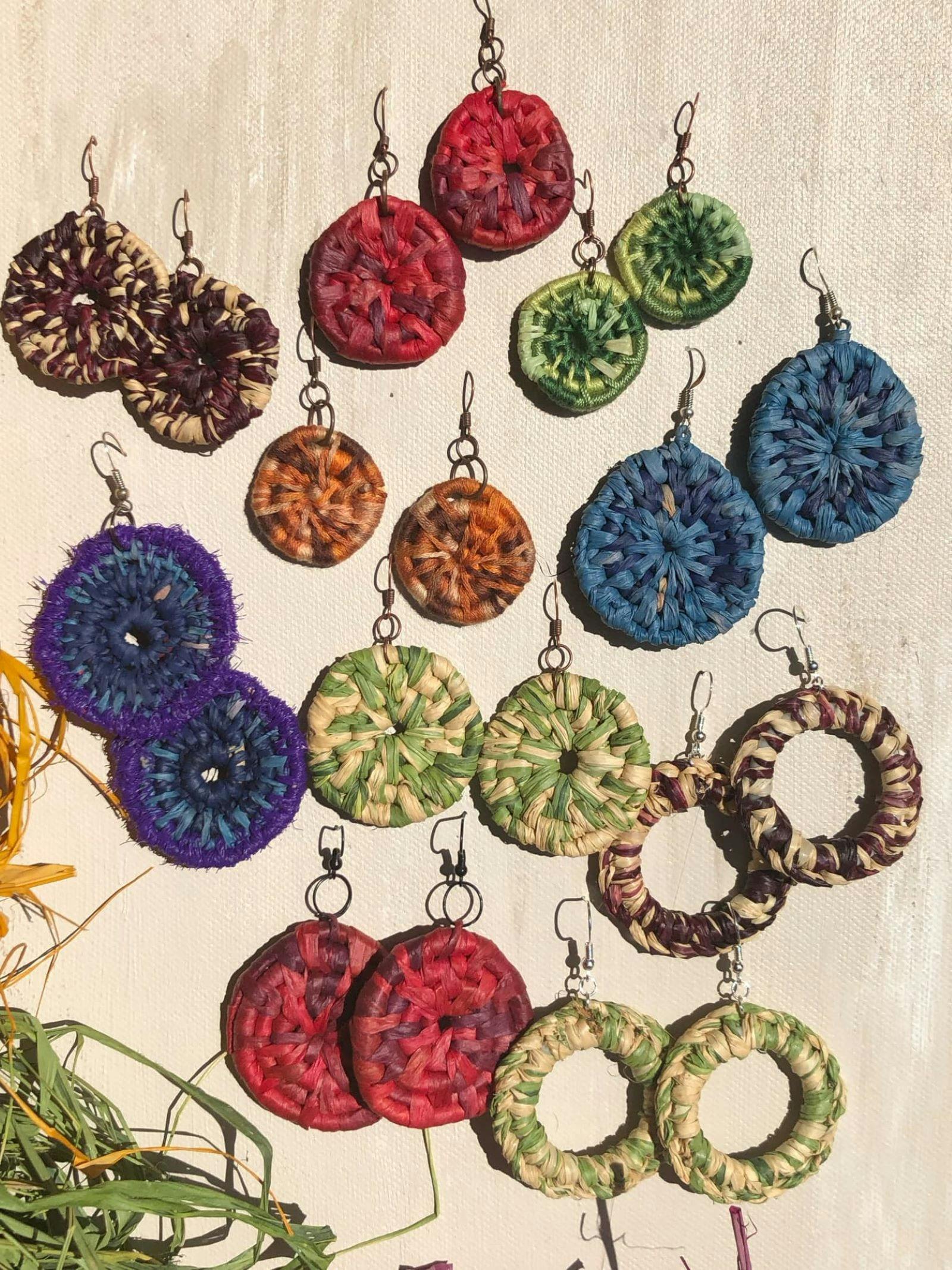 Woven Earrings with Sharon Bartle