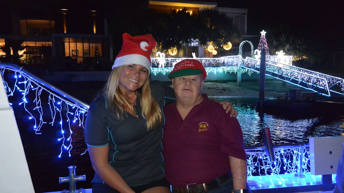 Christmas on Crusader 1.  We love the Christmas atmosphere on these cruises