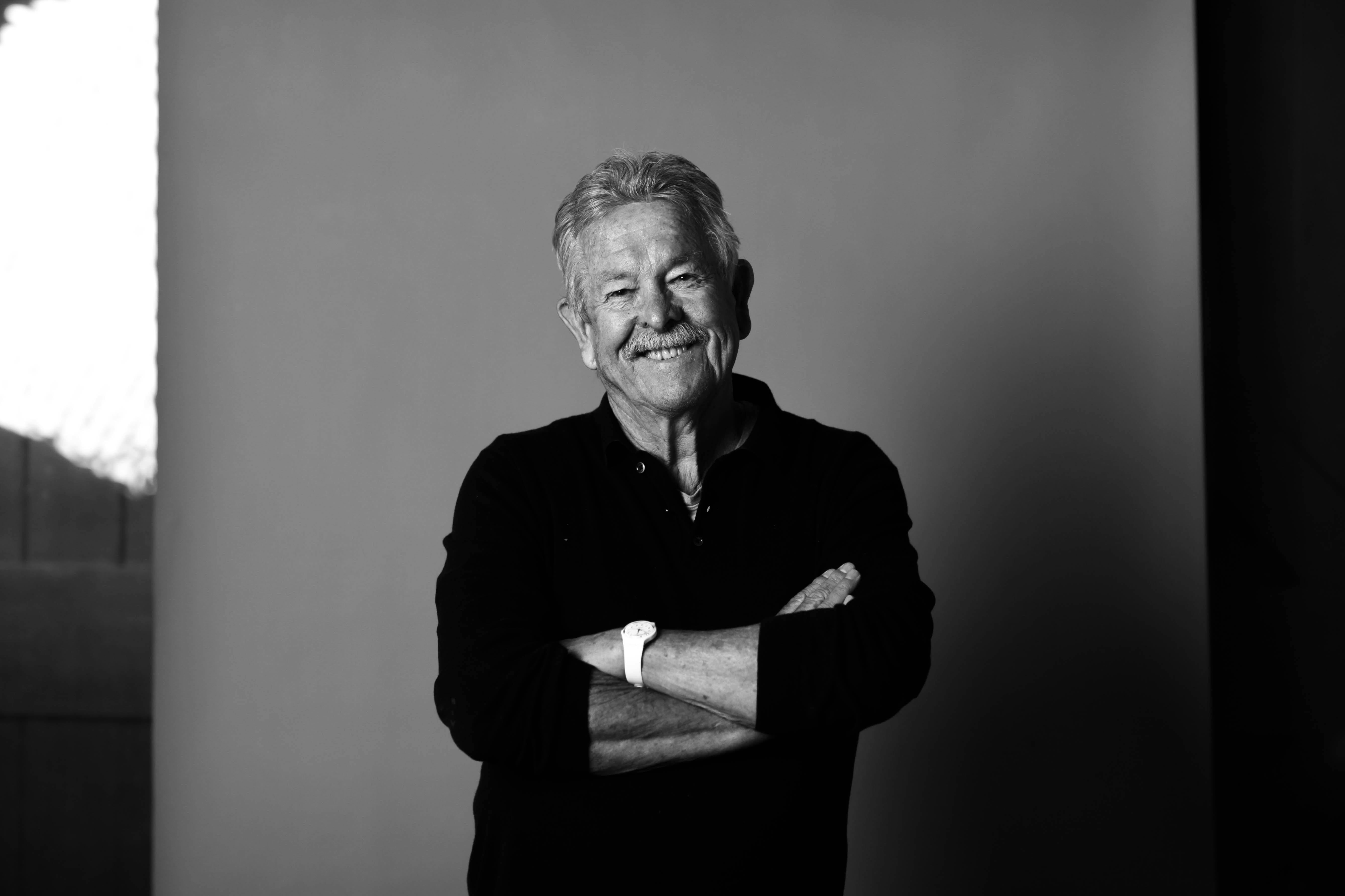 Portrait of Australian artist Ken Done