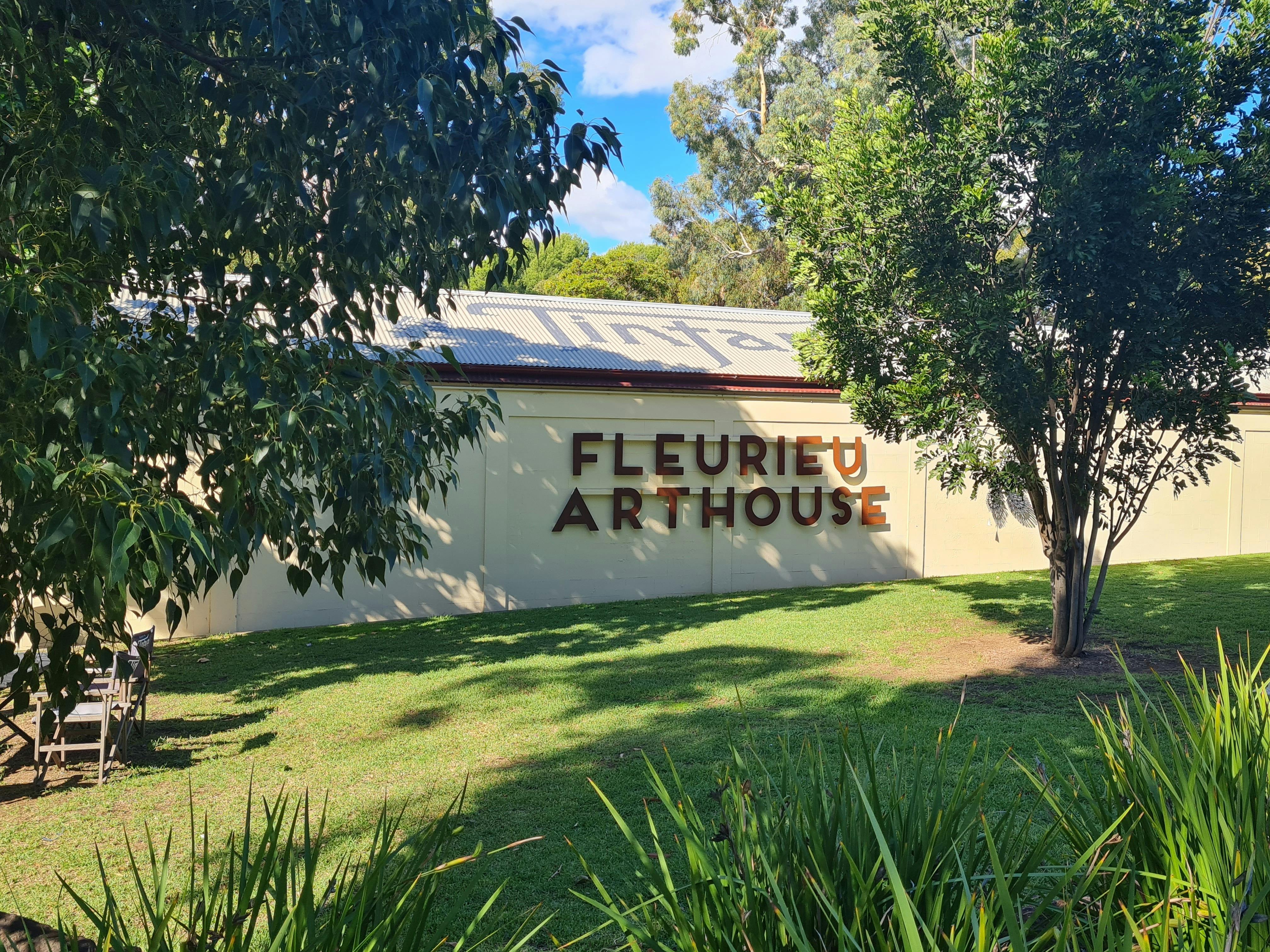 The exterior of the Fleurieu Arthouse