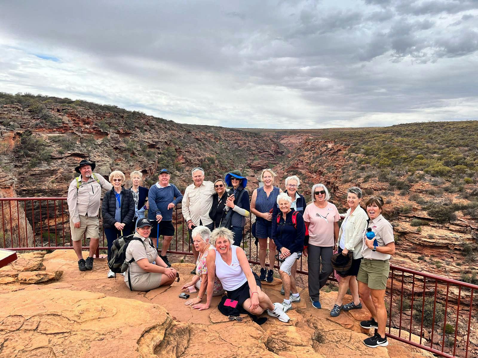 Z Bend Kalbarri Group Photo