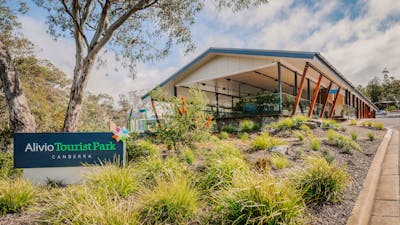Alivio Tourist Park Canberra entry