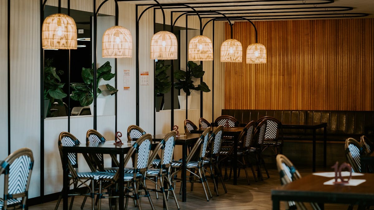Dining space at The Club at Parkwood Village