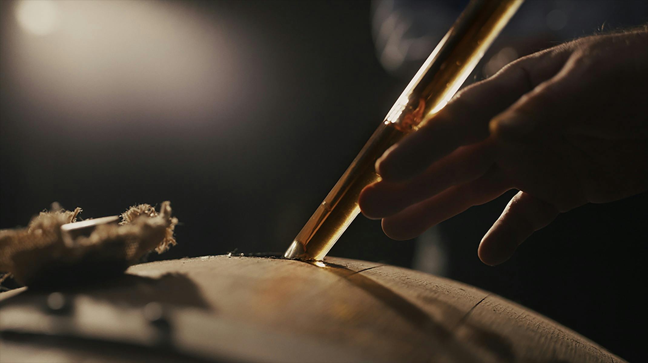 Sampling St Agnes XO Brandy from Barrel