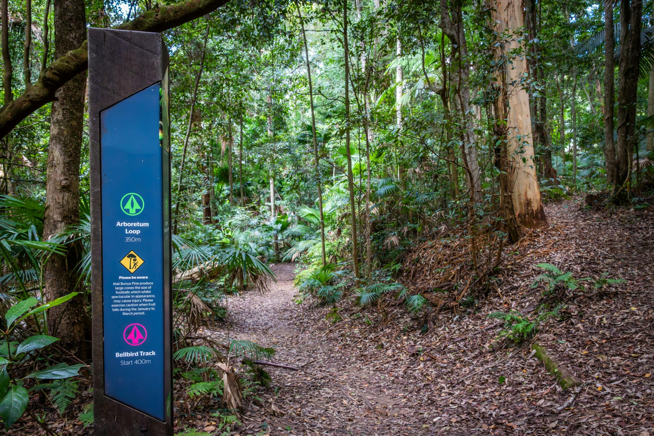 Arboretum Loop Trail Marker