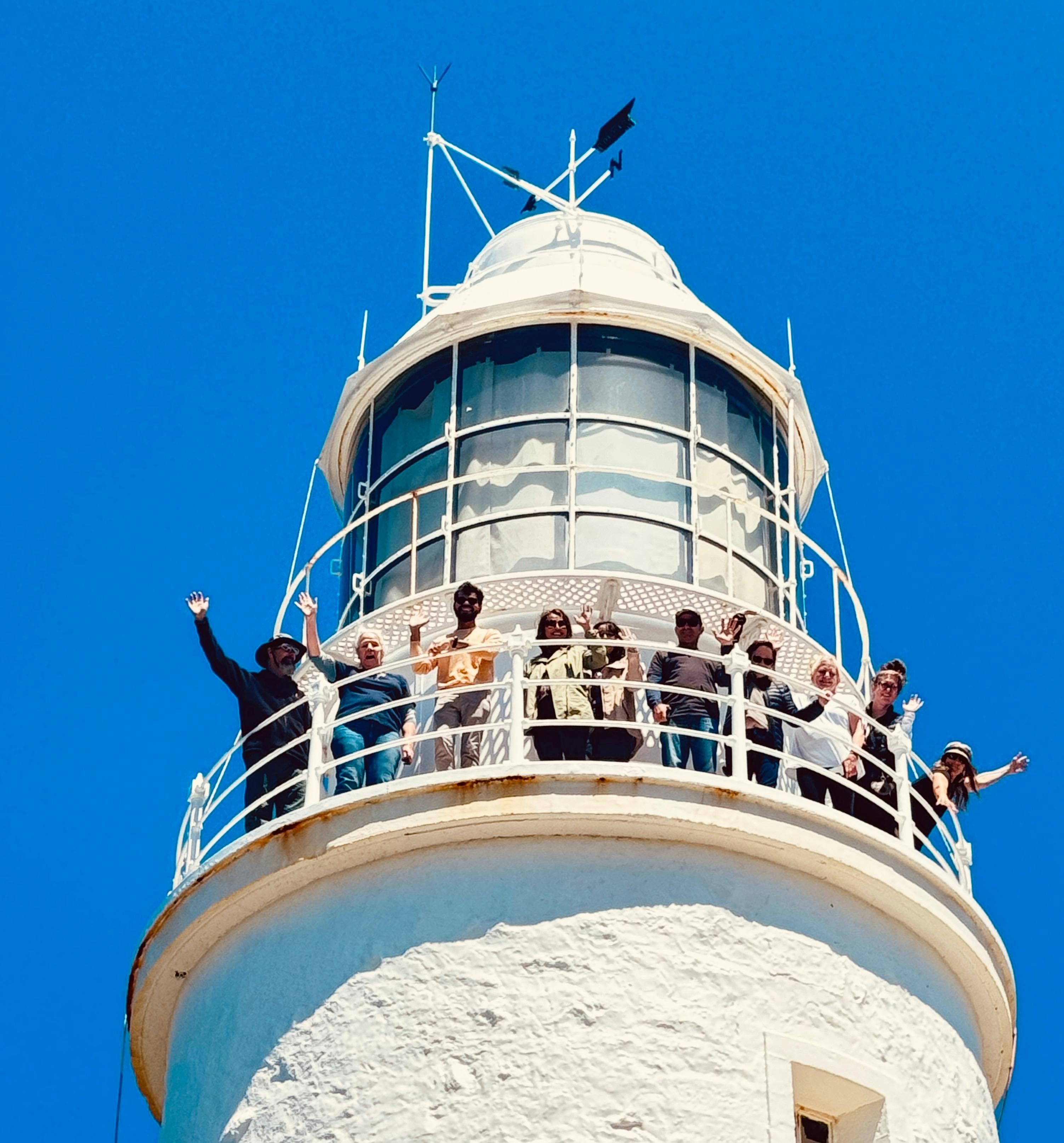 Views from the lighthouse balcony ar amazing