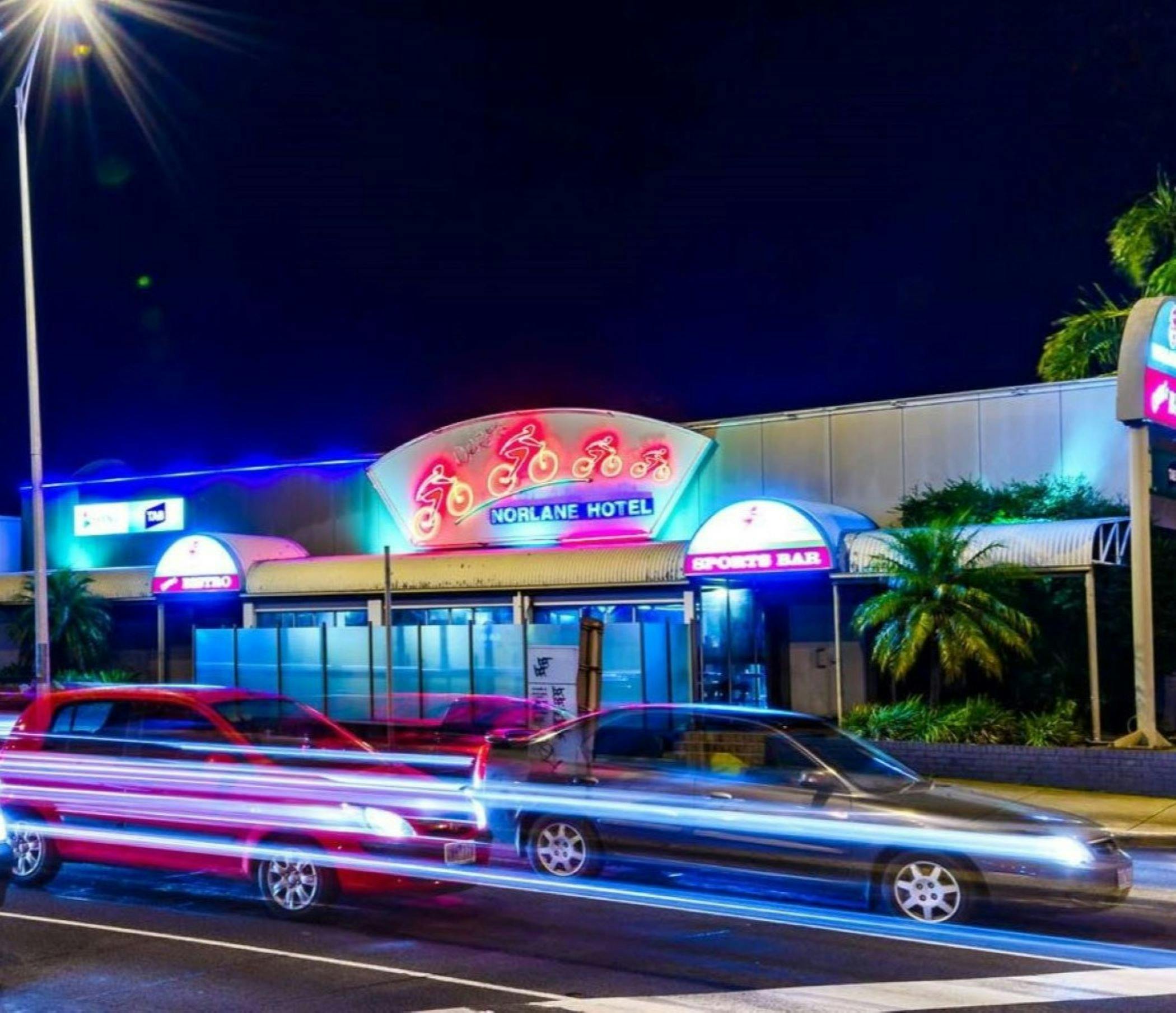Exterior of Norlane Hotel