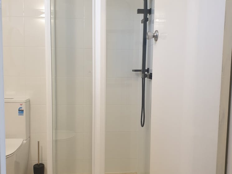 Rain shower with hand held option