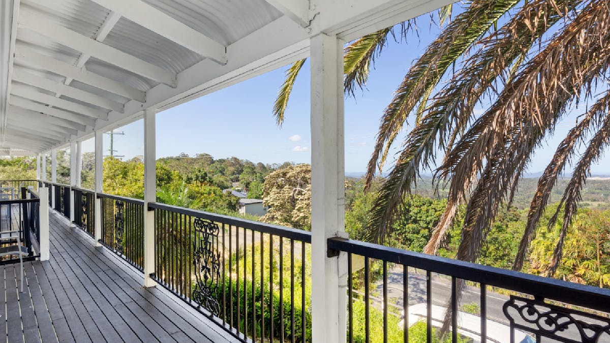 Balcony area
