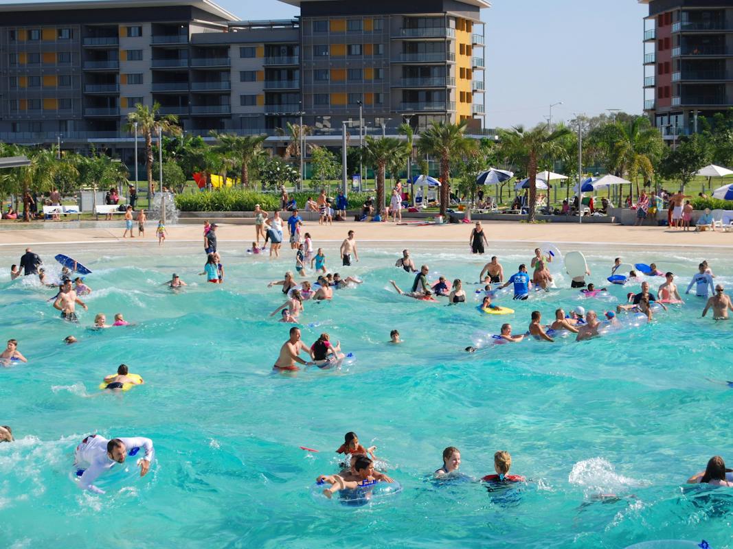 Make a splash in the Wave Pool!