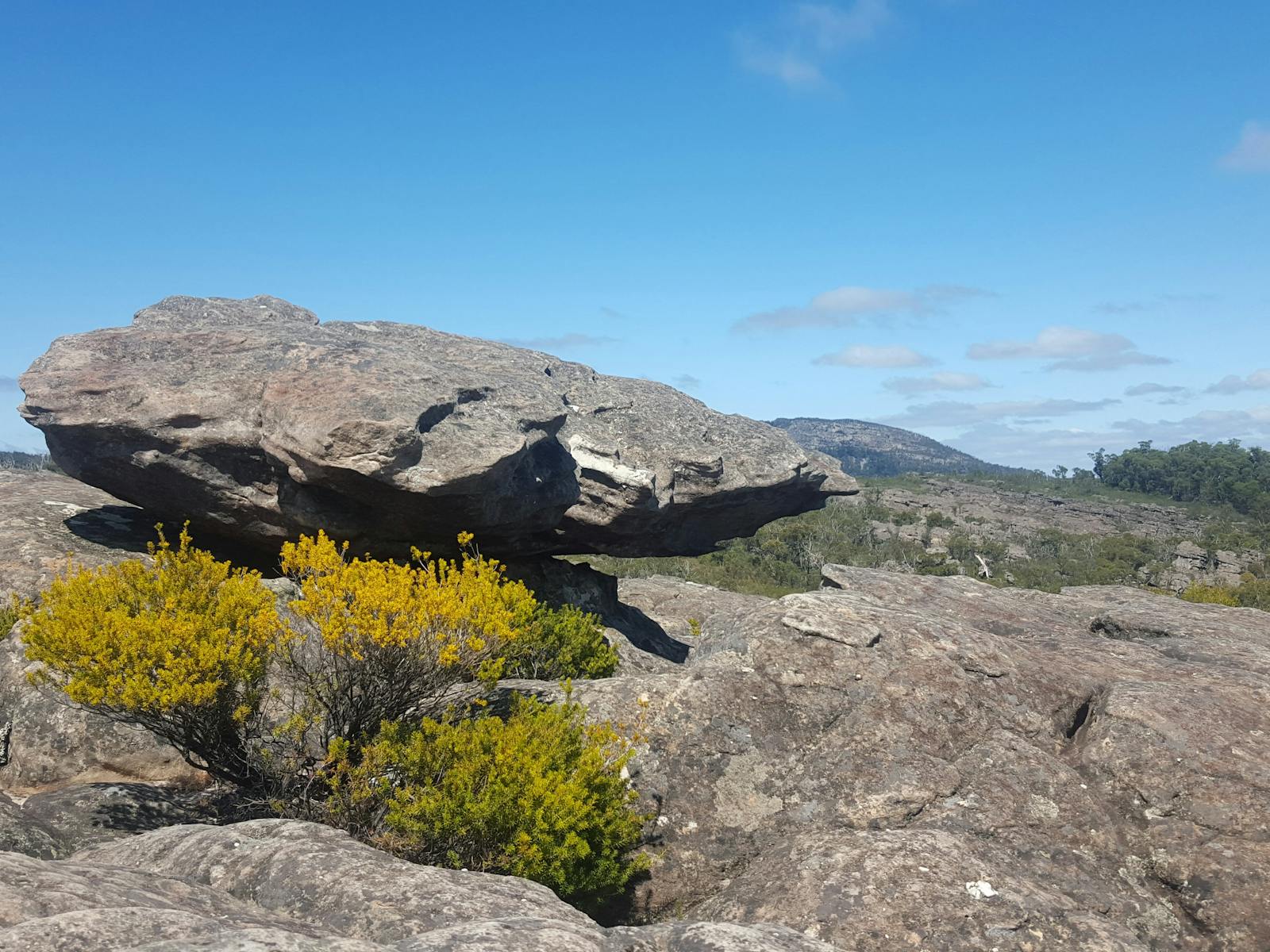 The unique sandstone of Grampians National Park