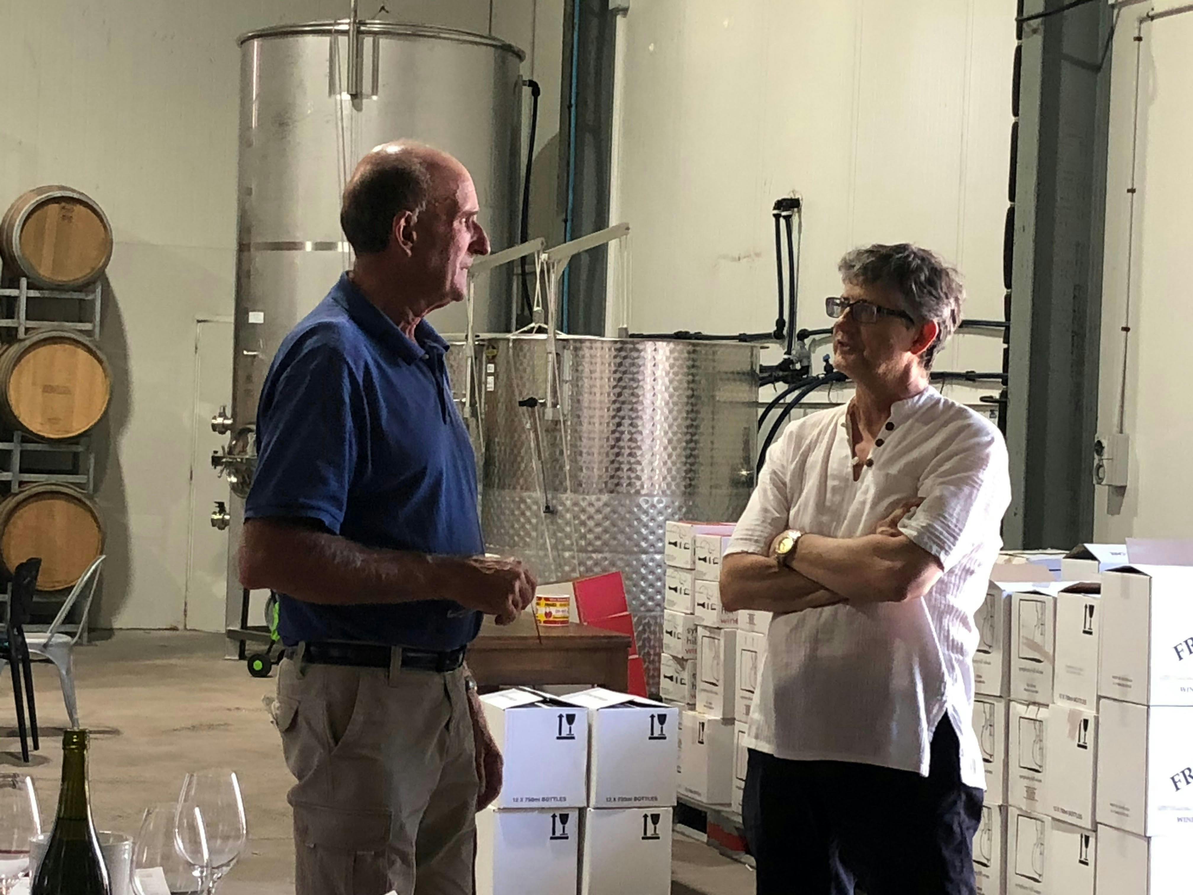experience a one on one conversation with the winemaker