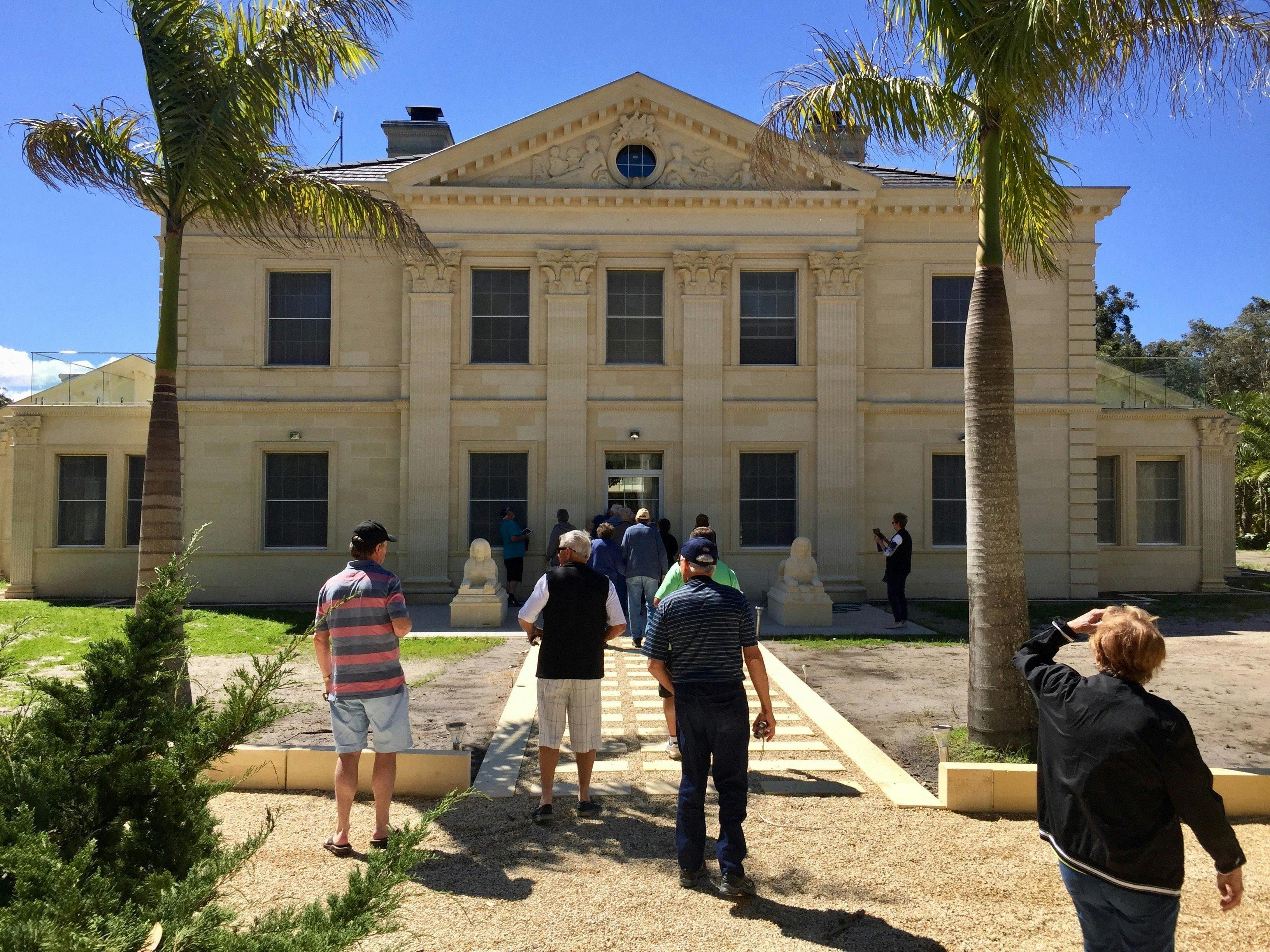 french castle on Wallis lake