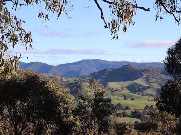 Stunning views of the Howqua Valley