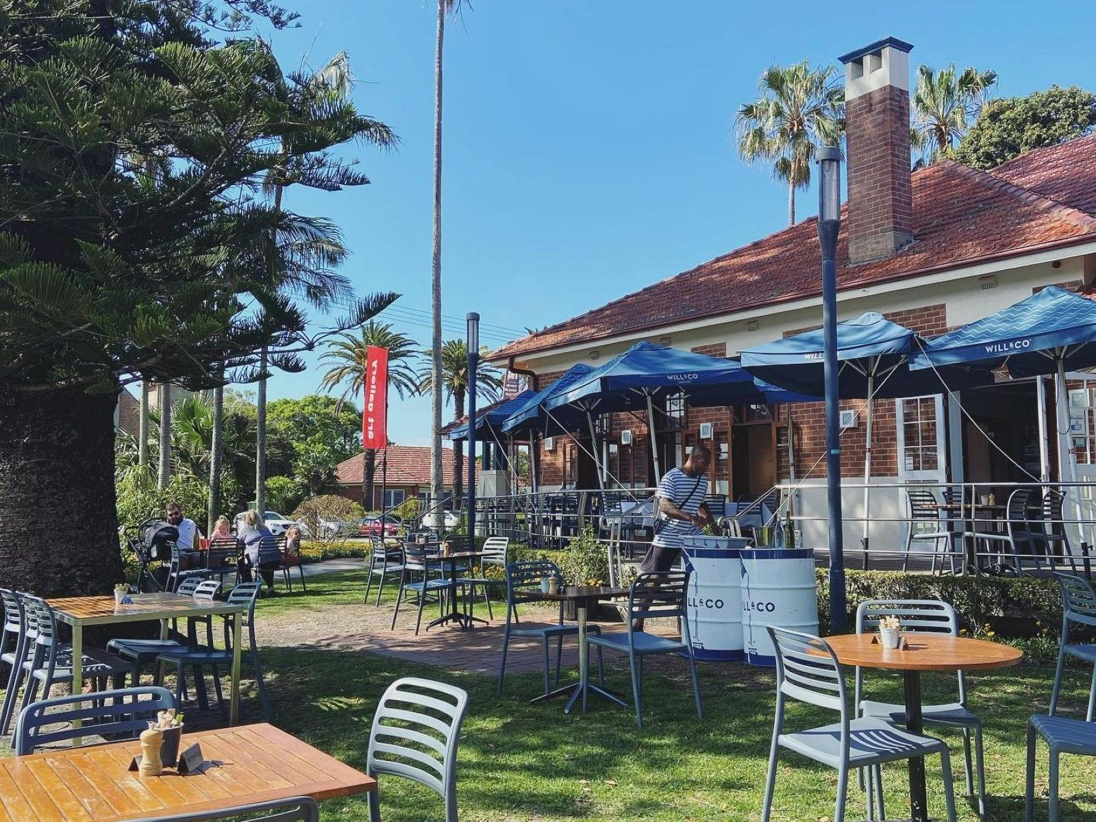 Gallery Cafe outdoor dining