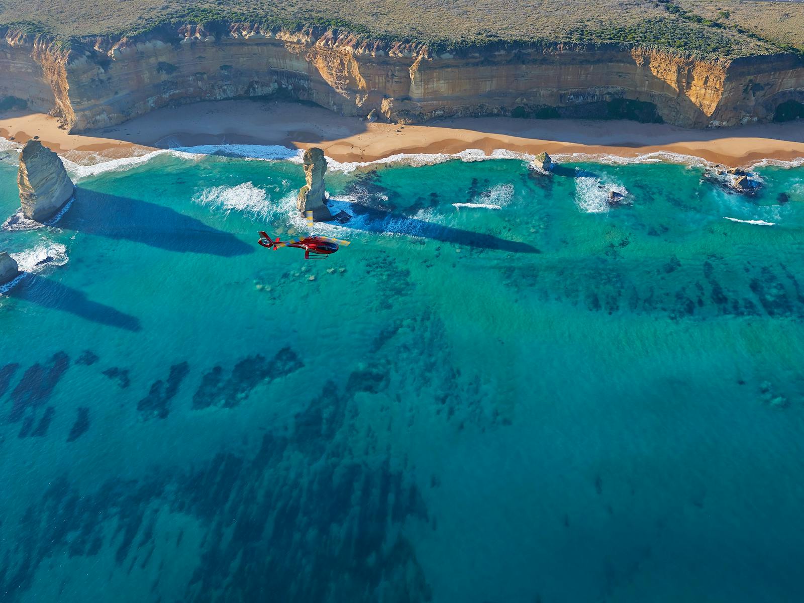 Escape the bustle of the Melbourne CBD and see the majestic scenery of the shipwreck coast in style