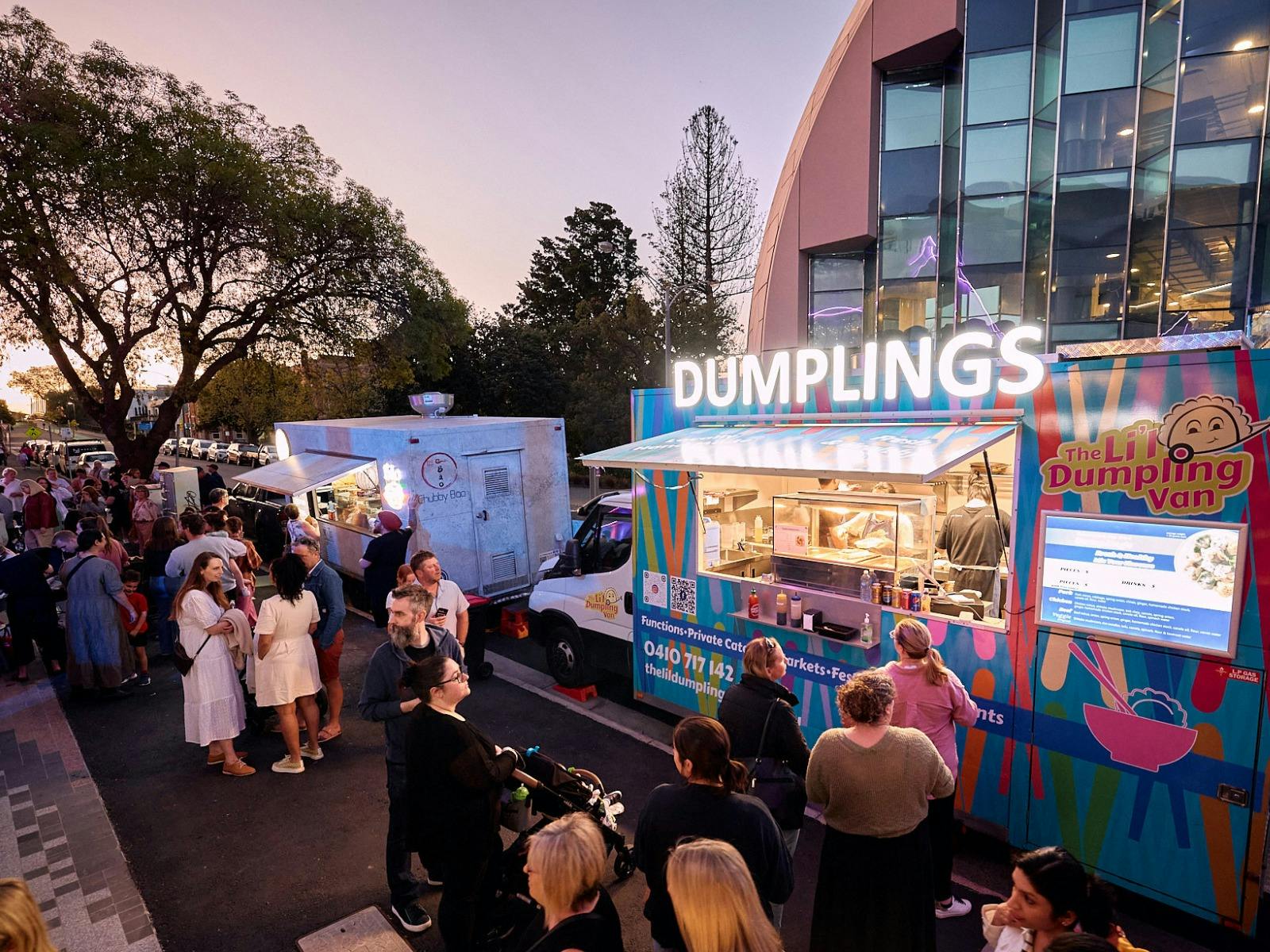 Outdoor Food Trucks