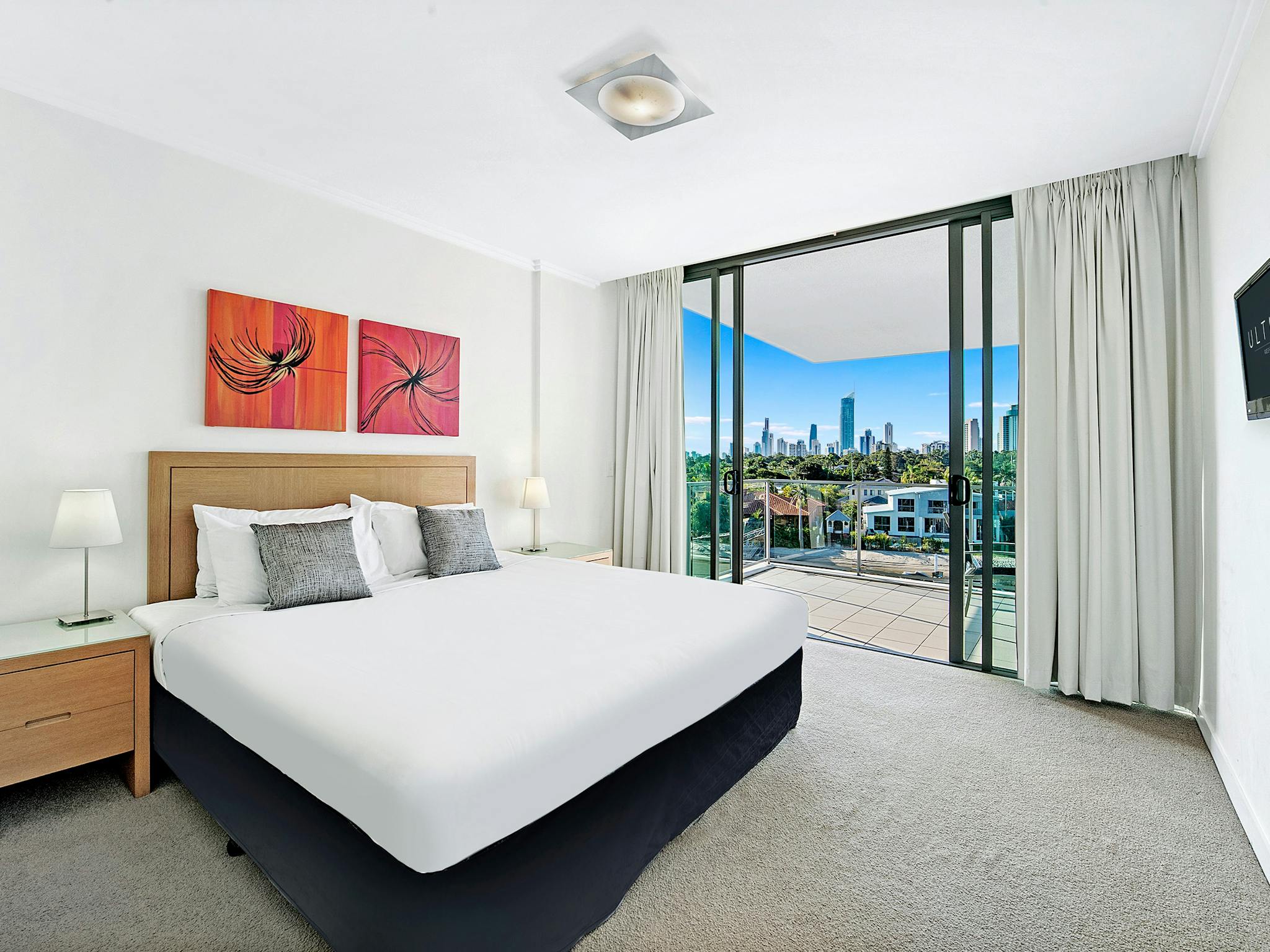 Main Bedroom in 2 Bedroom Apartment at ULTIQA Freshwater Point Resort Main Bedroom in 2 Bedroom Apartment at ULTIQA Freshwater Point Resort