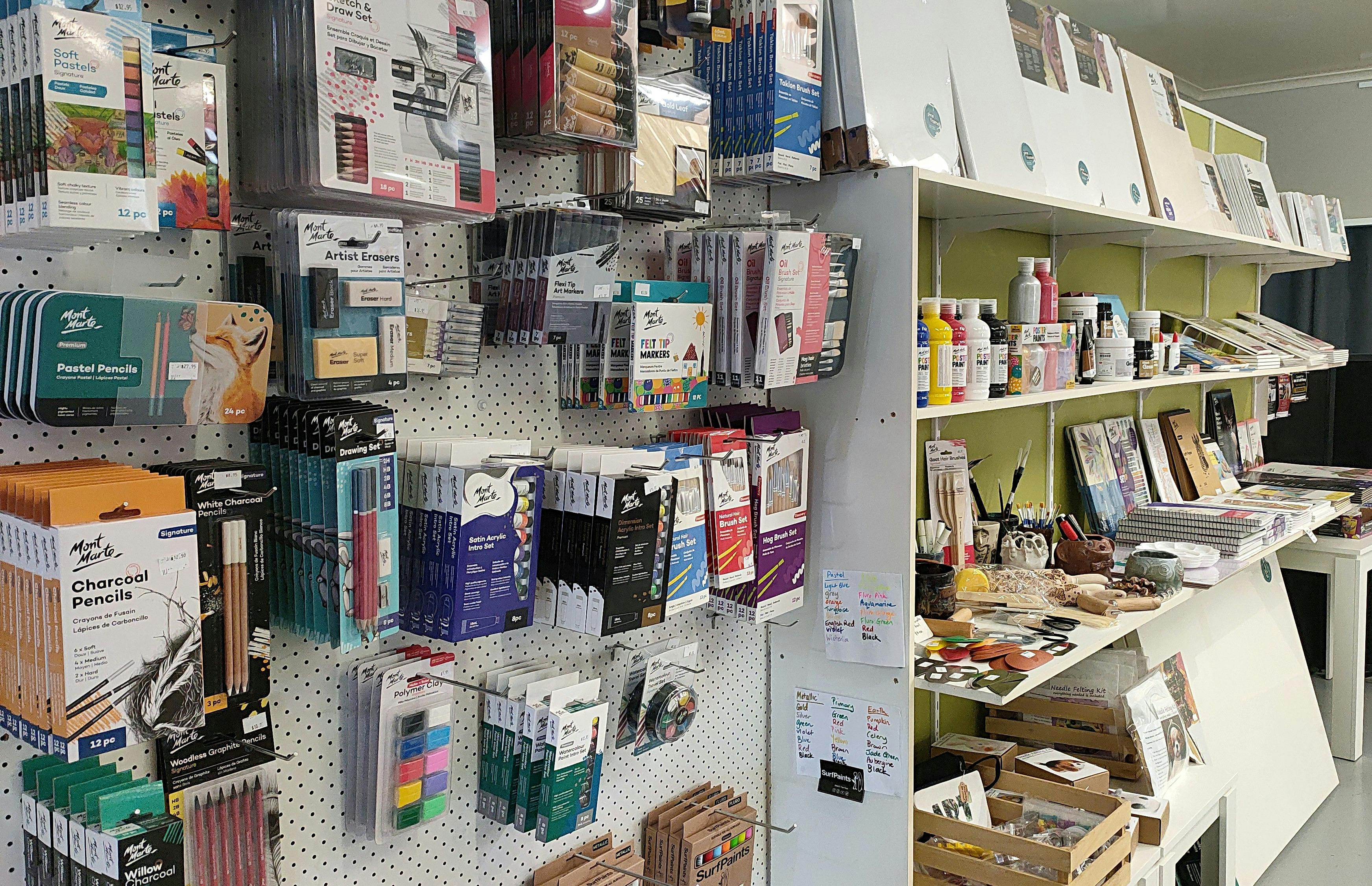 mont marte, canvas, paper, pencil, paint, brush, Campbell Town, Tasmania