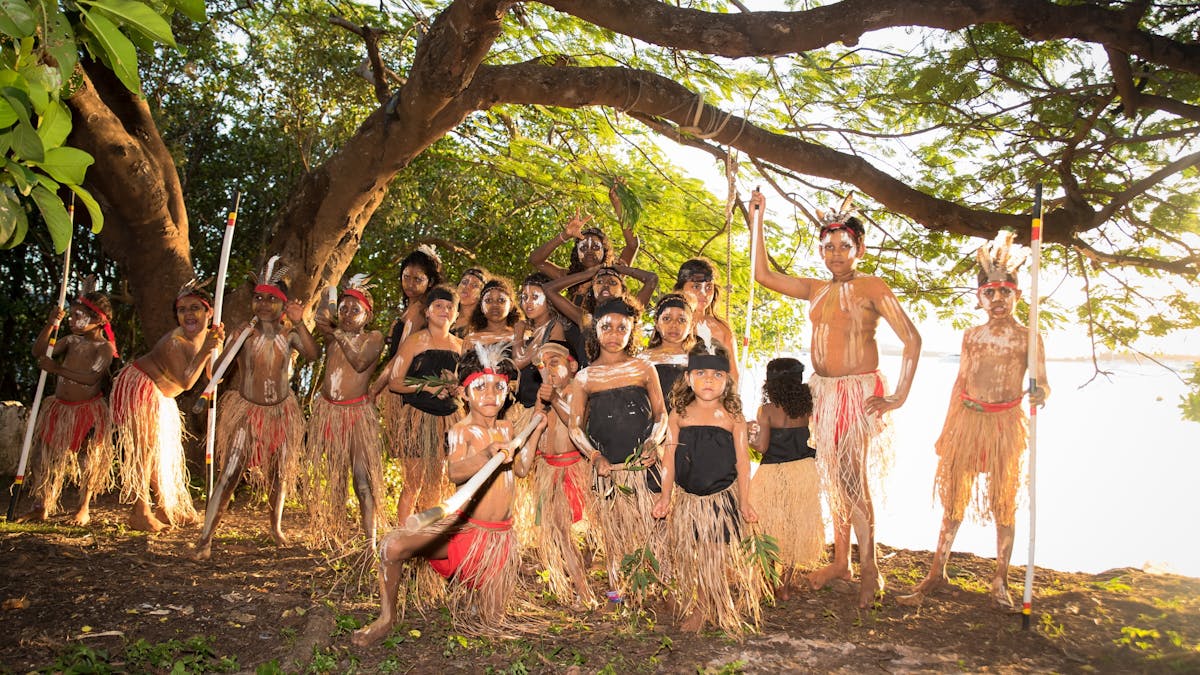 Indigenous dance performance