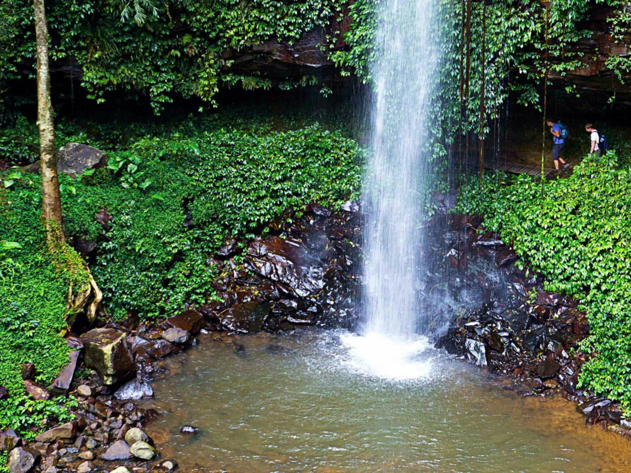 Crystal Shower Falls Walk