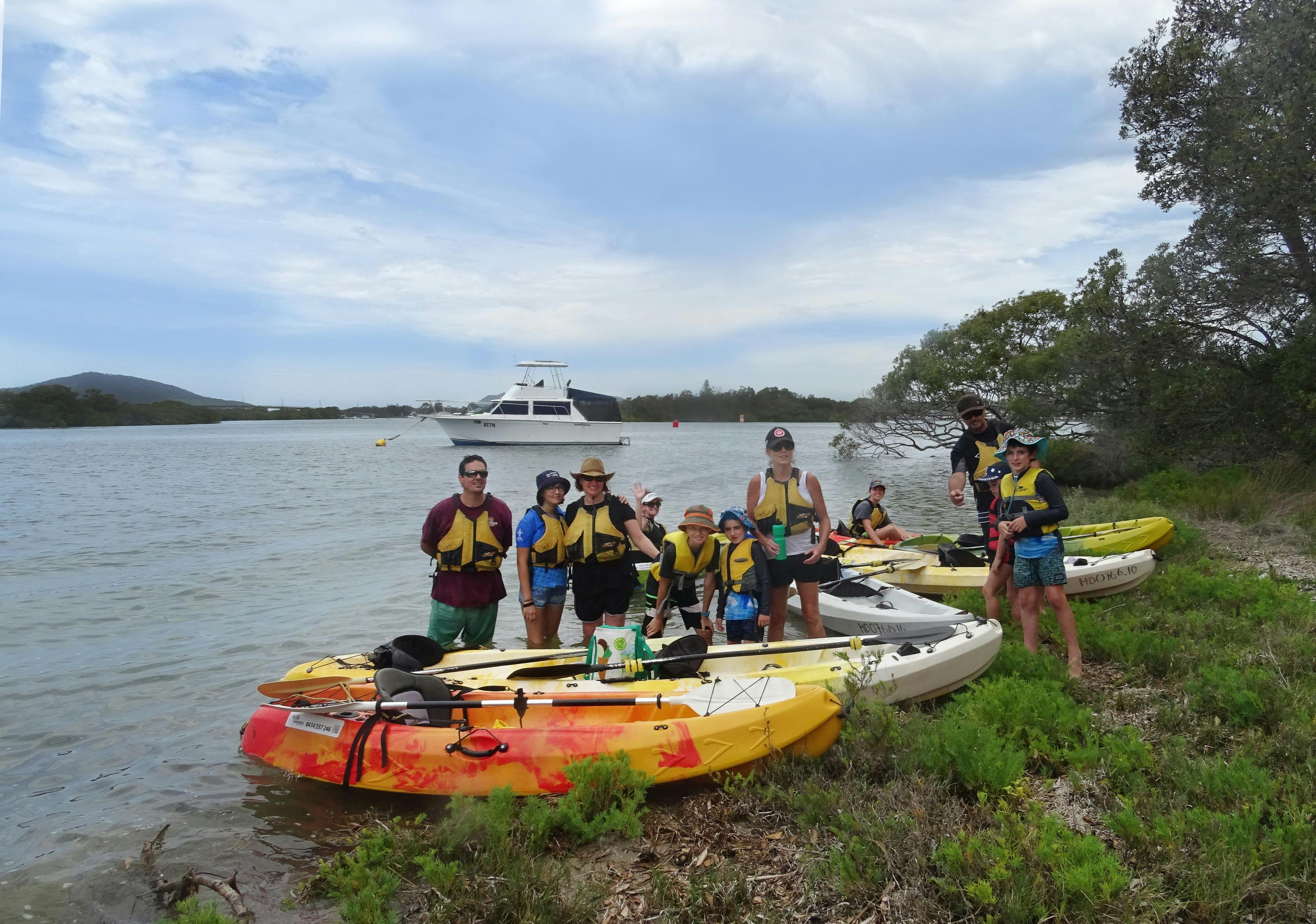 Family special kayak tour