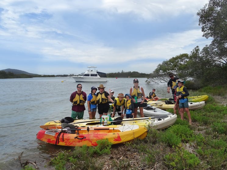 Family special kayak tour