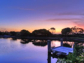 Stanley Lakeside Spa Cabins