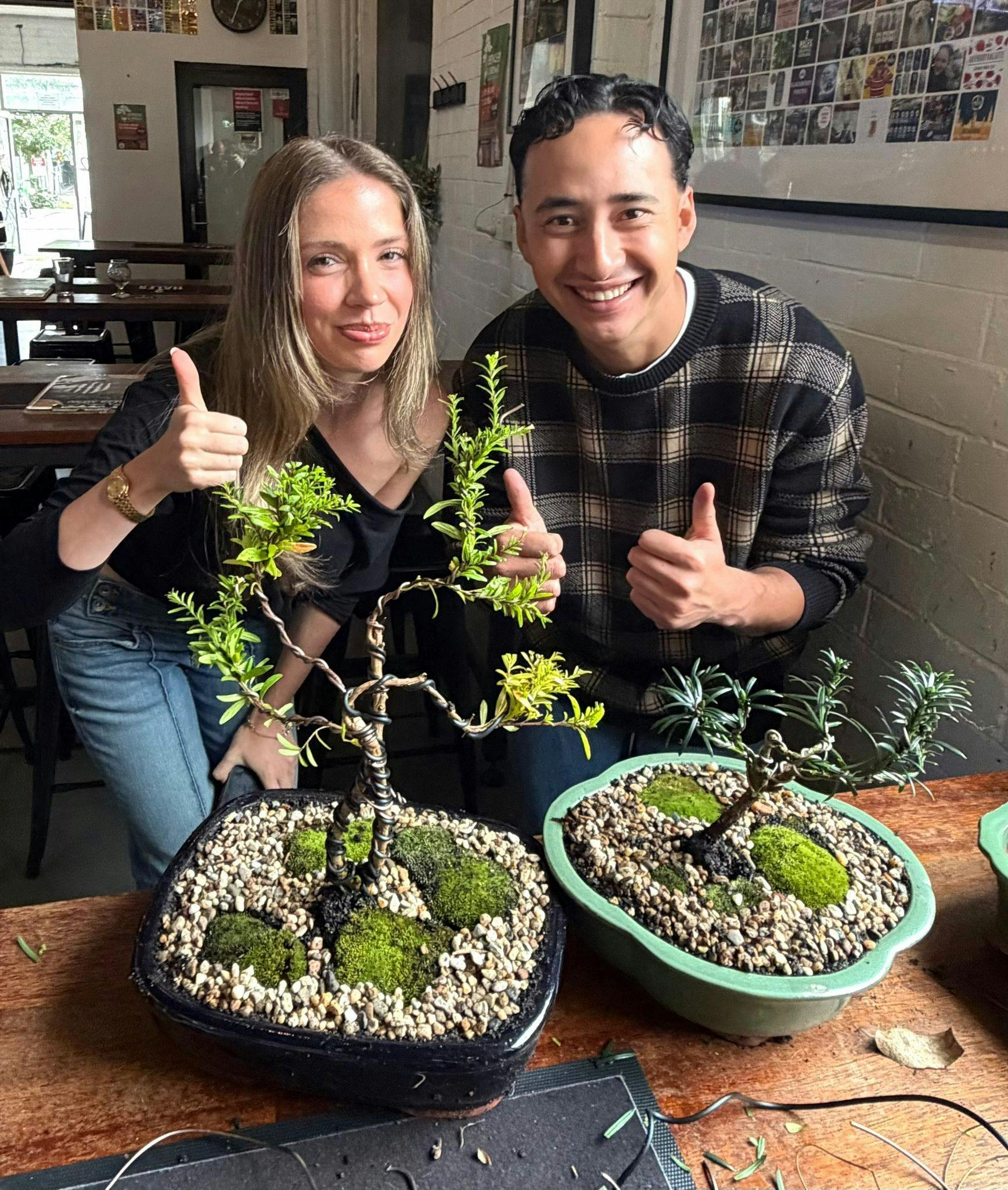 bonsai & brews finished