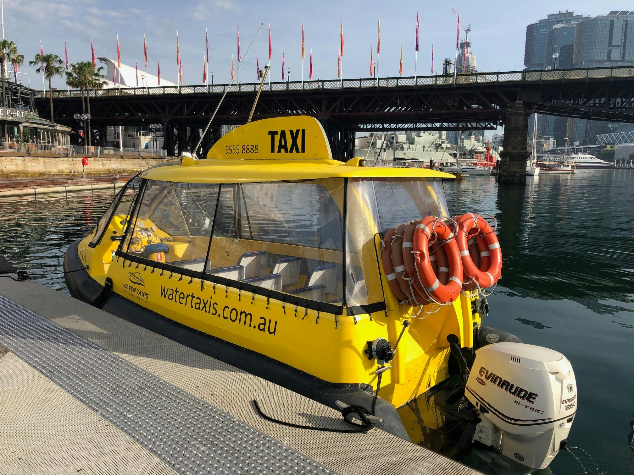Yellow Water Taxi at Darling Harbour