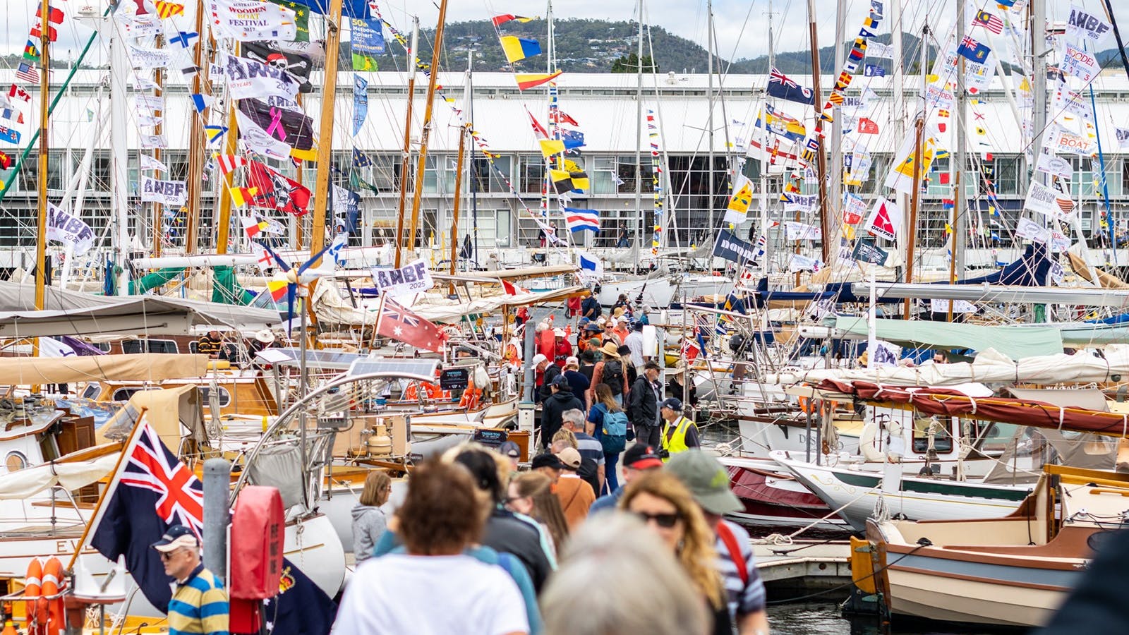 Wandering through the beautiful boats