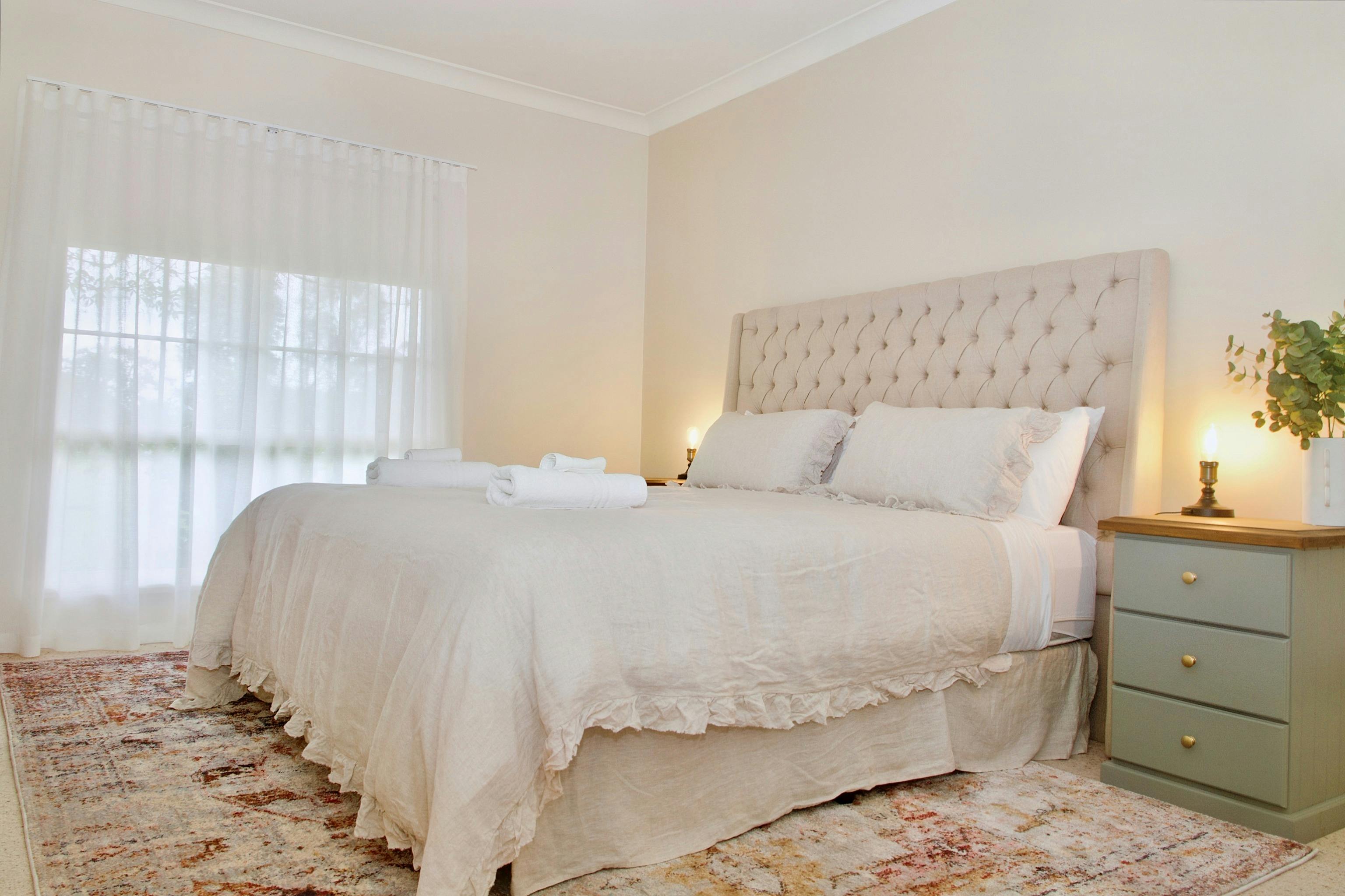 マリーゴールドコテージのマスターベッドルーム