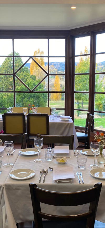 Cuppacumbalong dining room with outlook over gardens