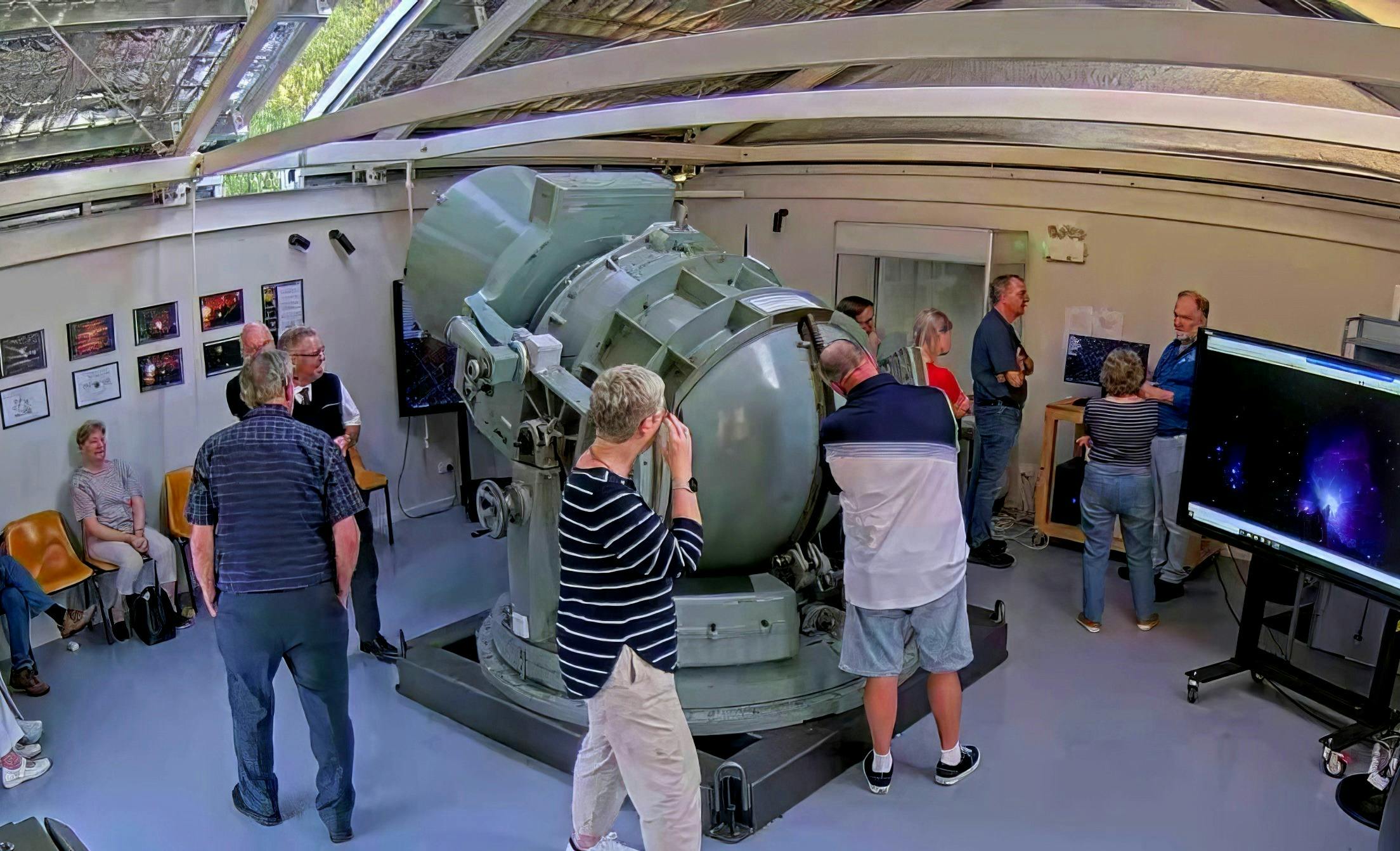 TRAC's 34 inch Hewitt Camera/telescope