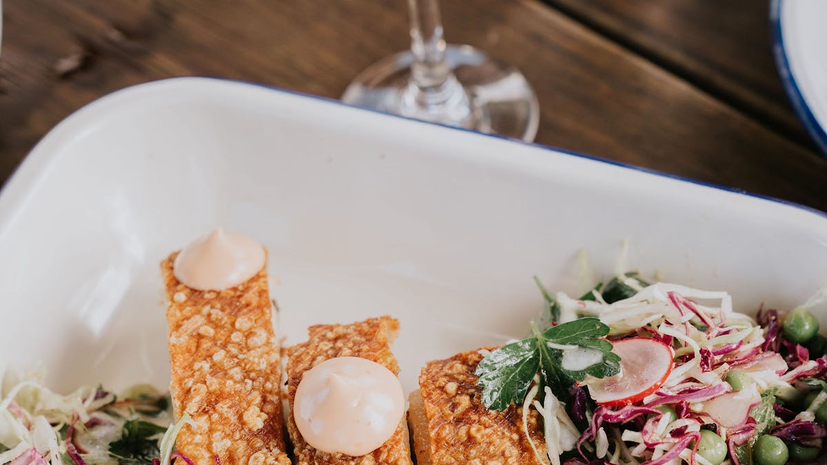 ROAST FREE RANGE PORK BELLY DISH