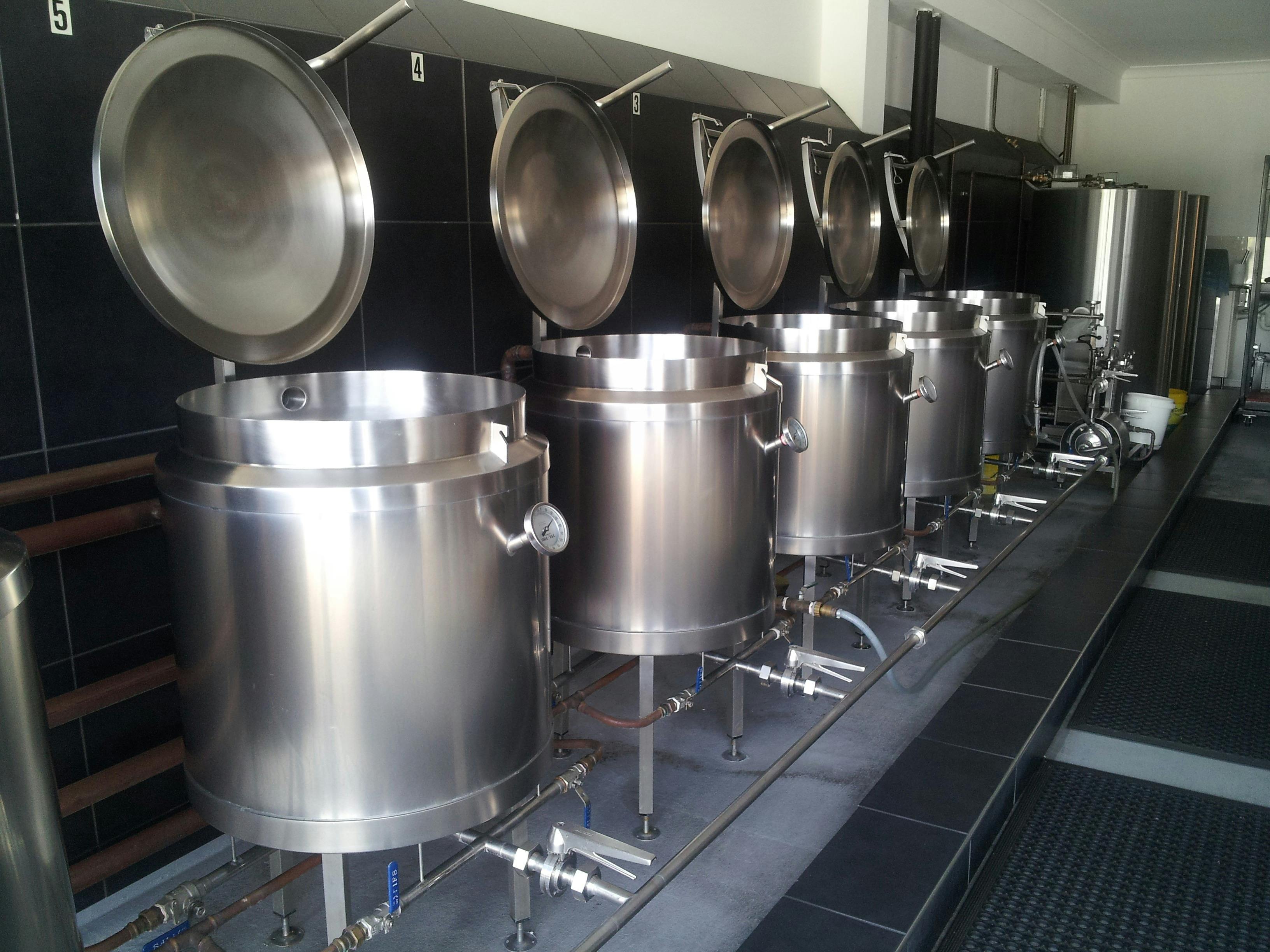 We brew 50 lt batches and do over 170 different beers