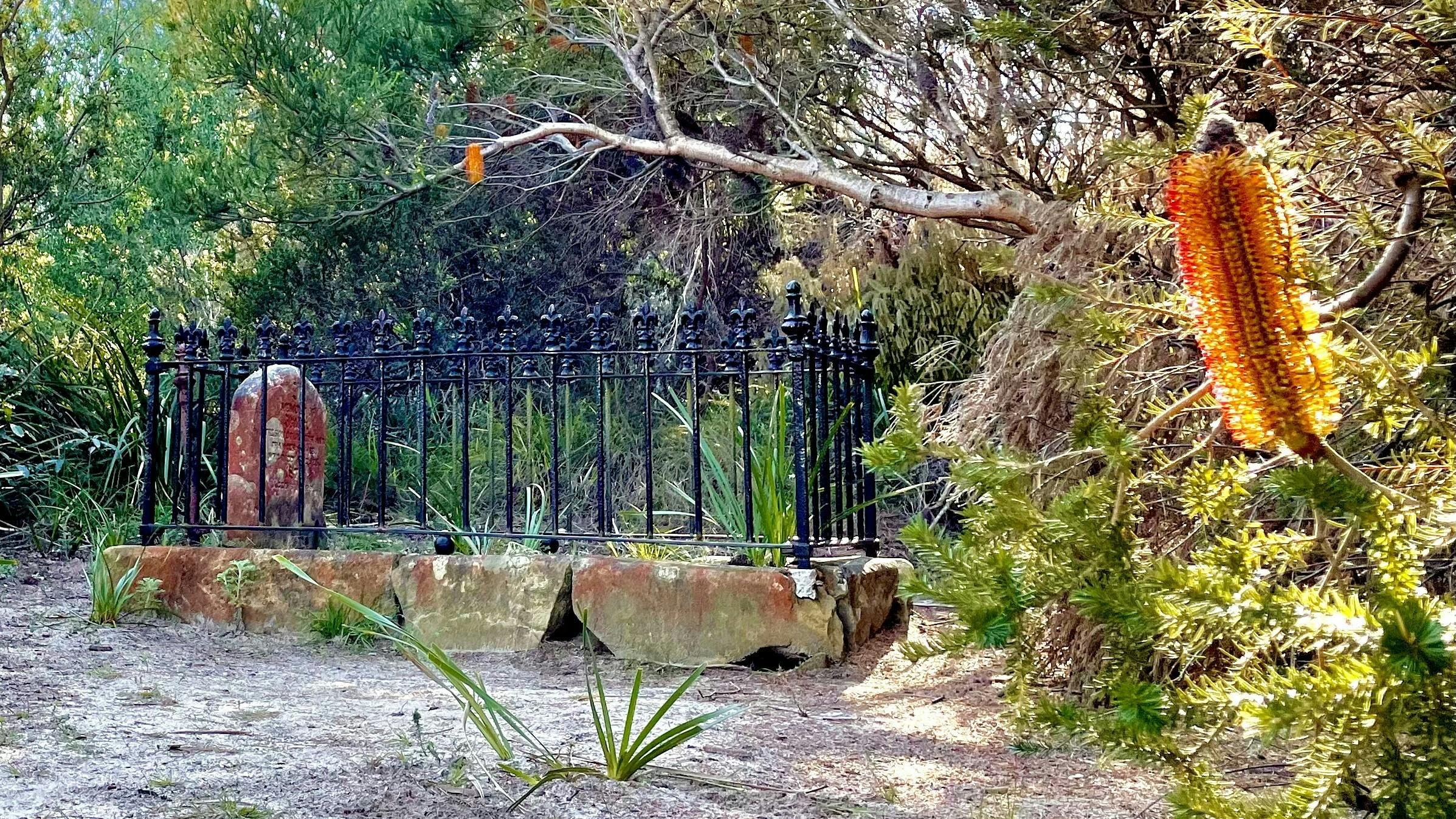 Versteckte Grabstätte