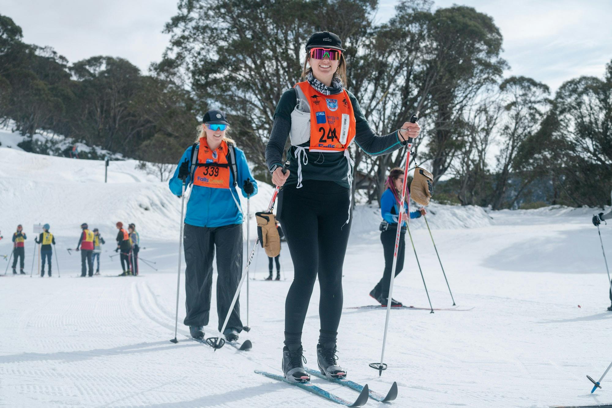 Participants enjoying the XC Trails